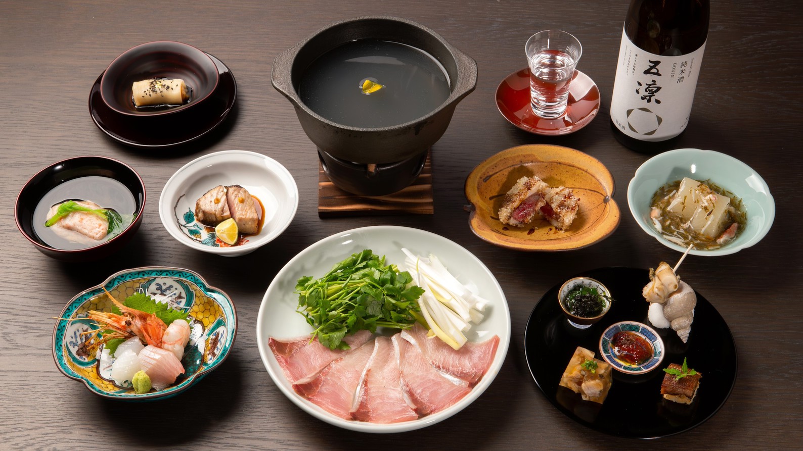 【北陸冬の味覚代表！能登鰤しゃぶしゃぶ】「金沢 酢重」能登鰤コース 〜夕朝食付き〜