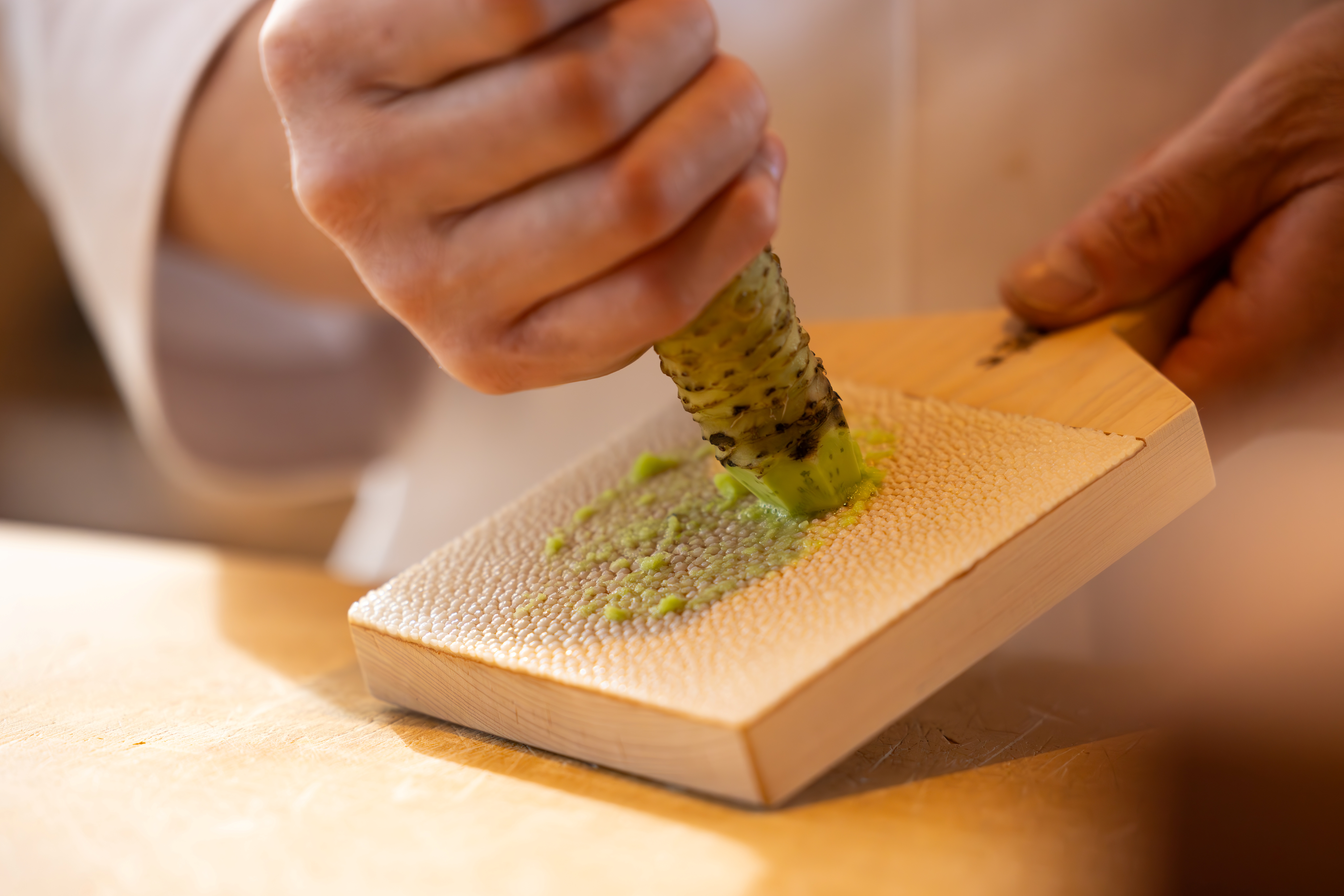 【鮨 松の下】　わさび