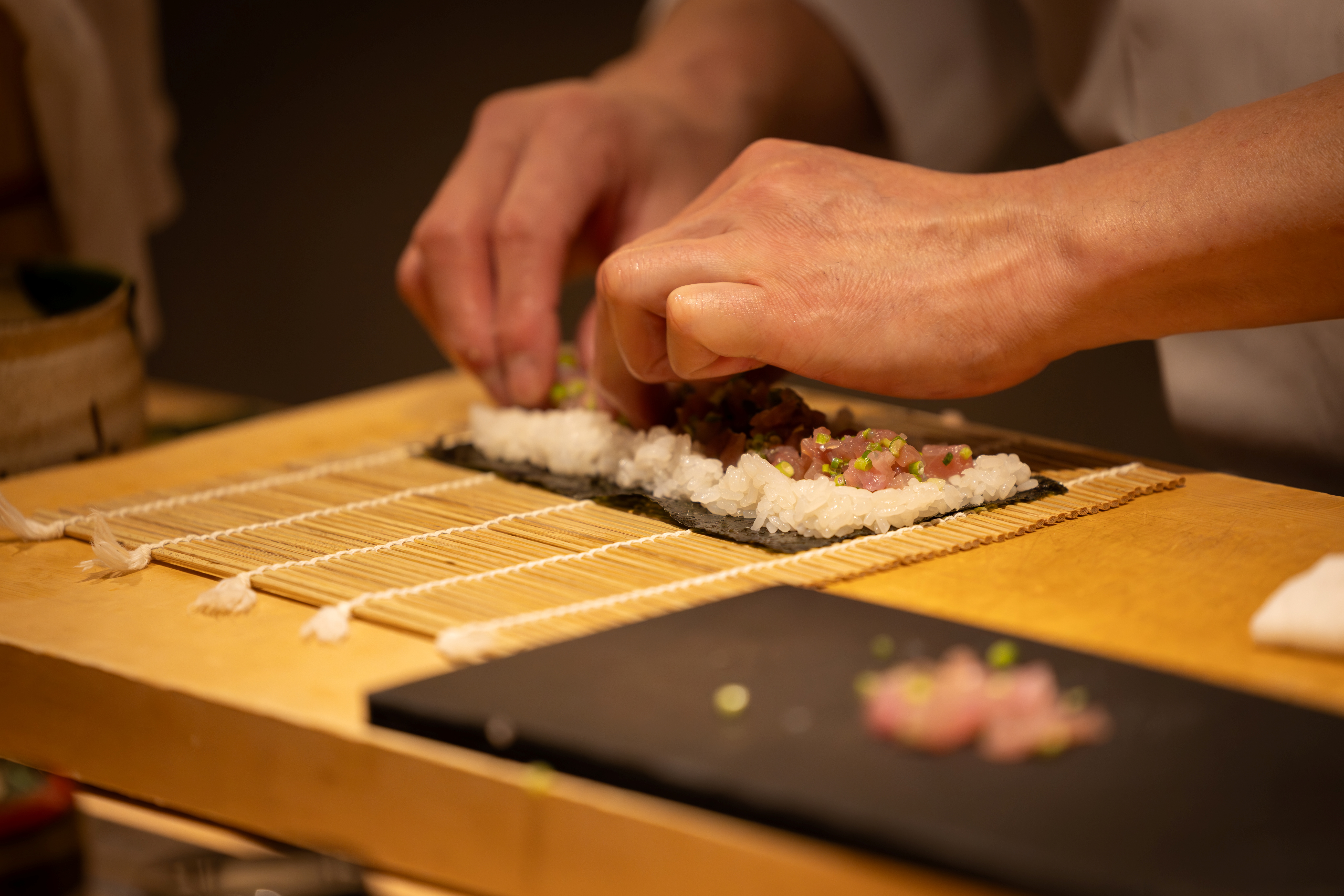【鮨 松の下】　巻物
