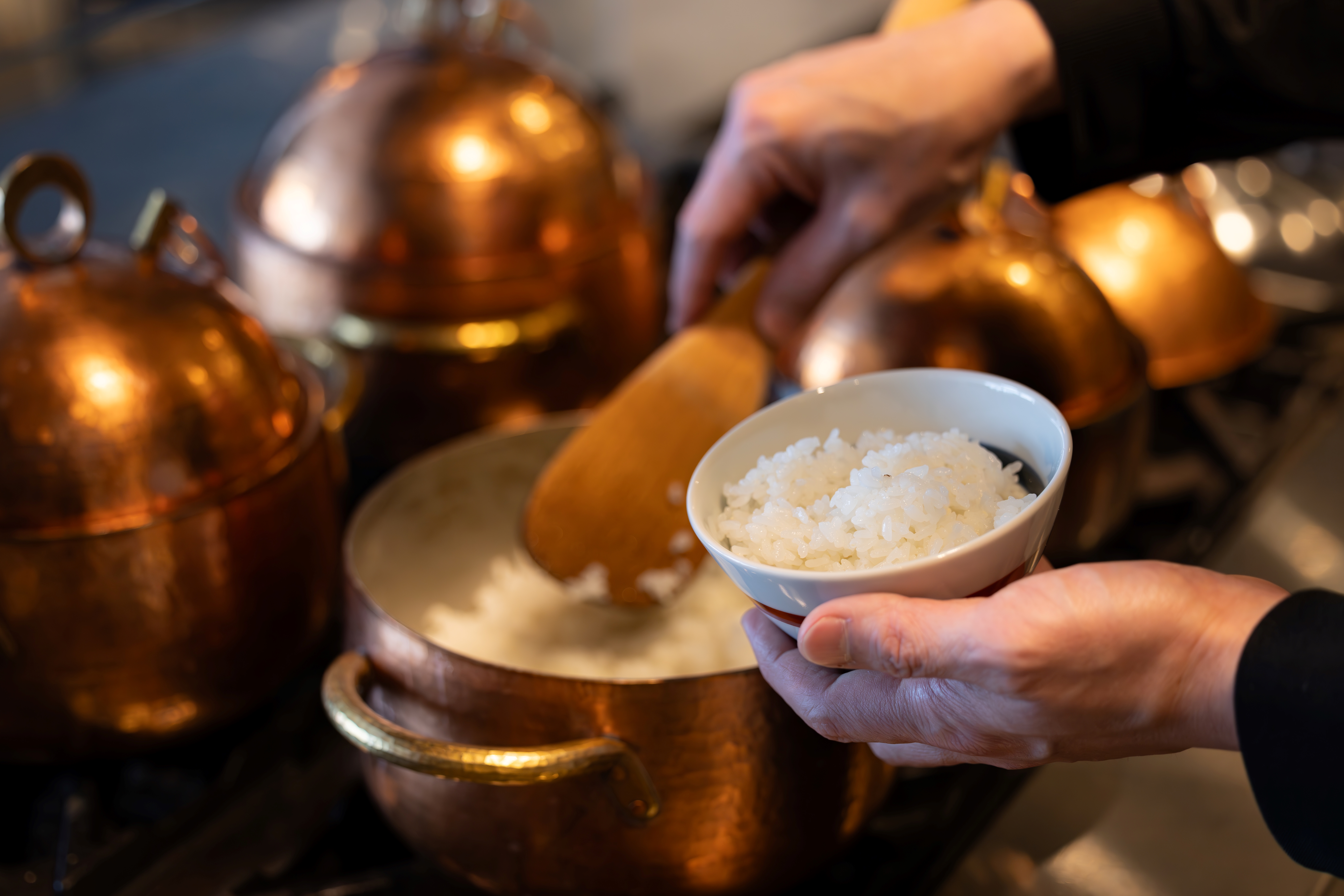 【金沢 酢重】　銅釜炊きご飯