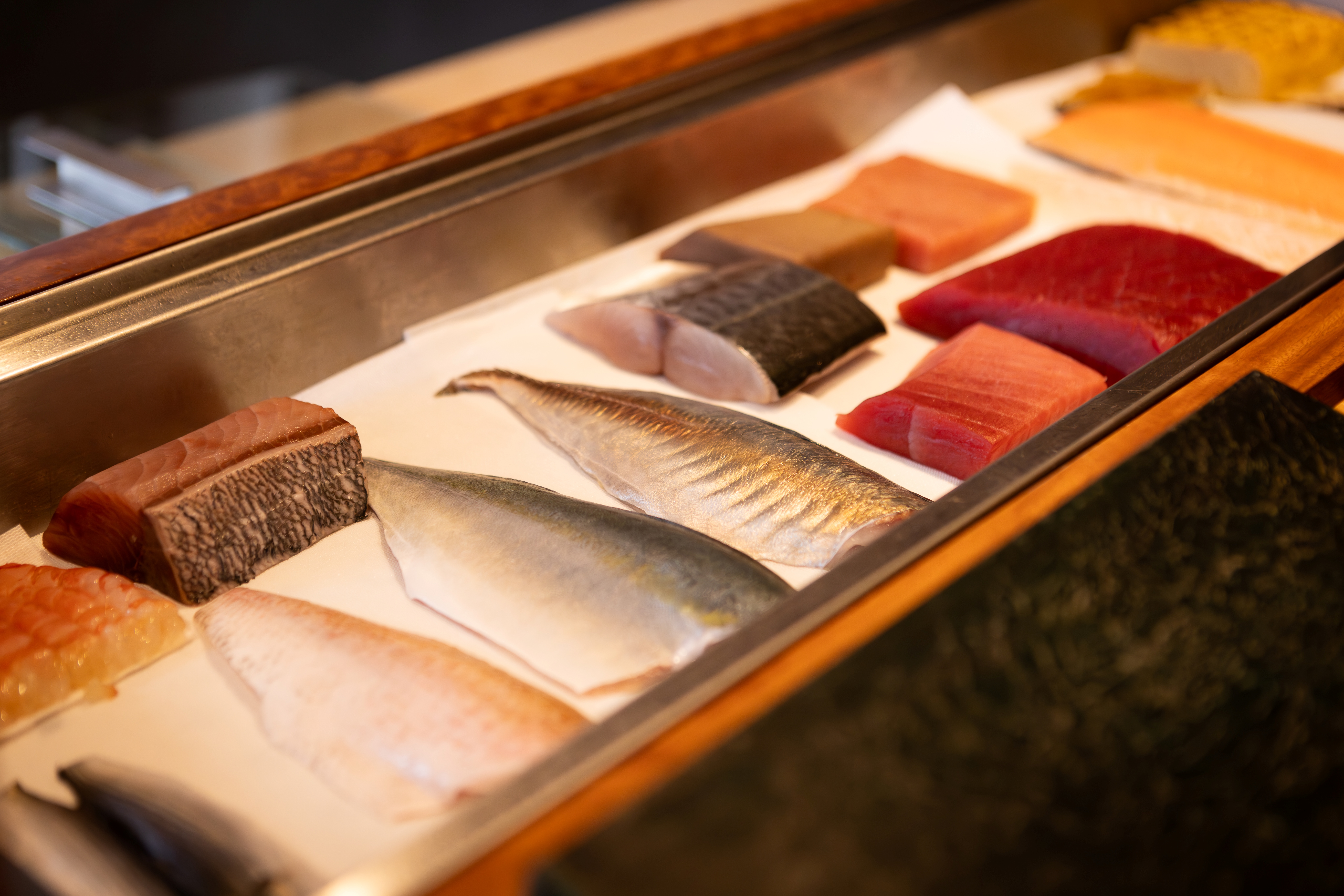 【鮨 松の下】　鮨ネタ