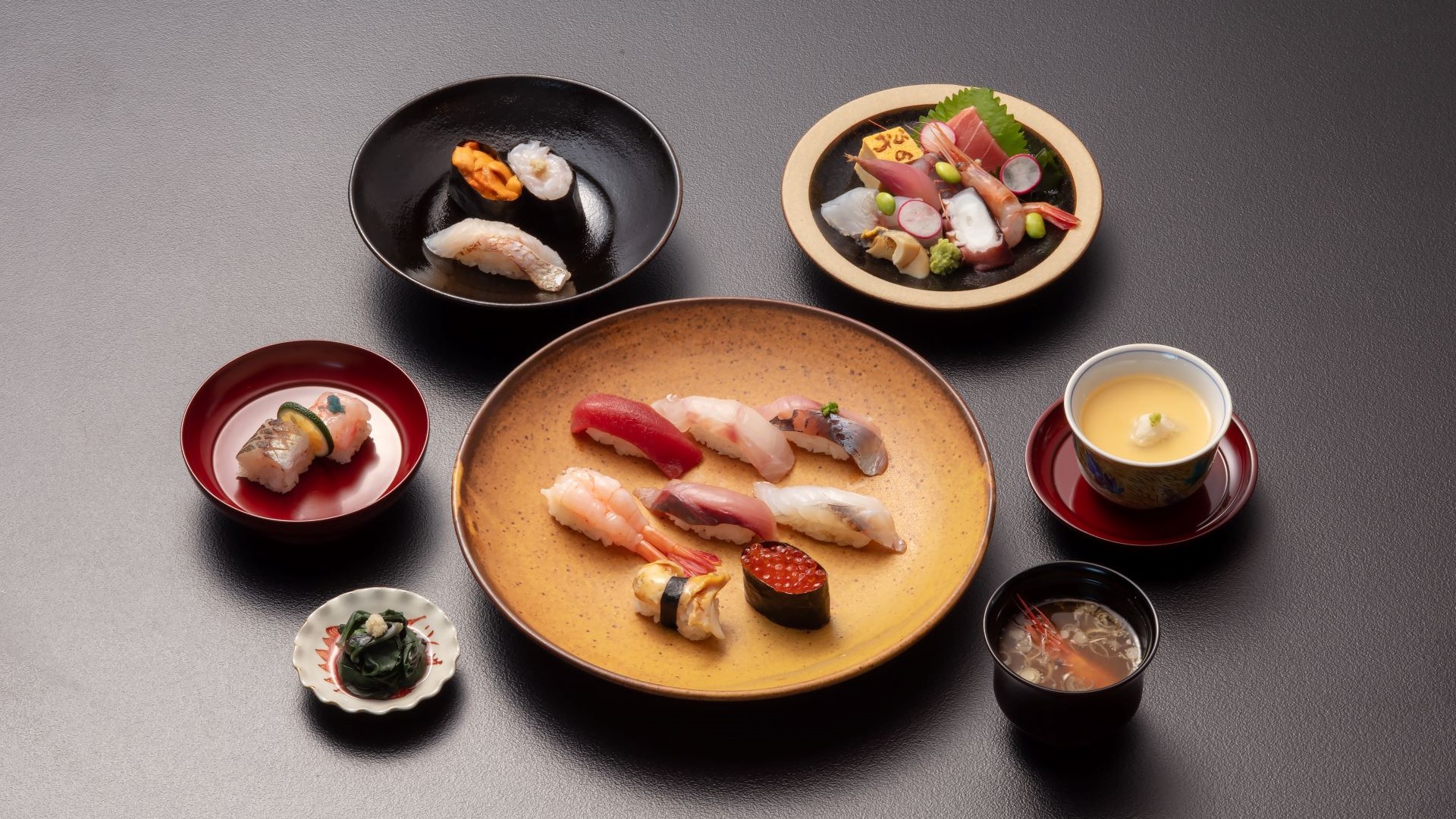 【鮨 松の下】　お好み8貫コース　※写真はイメージです