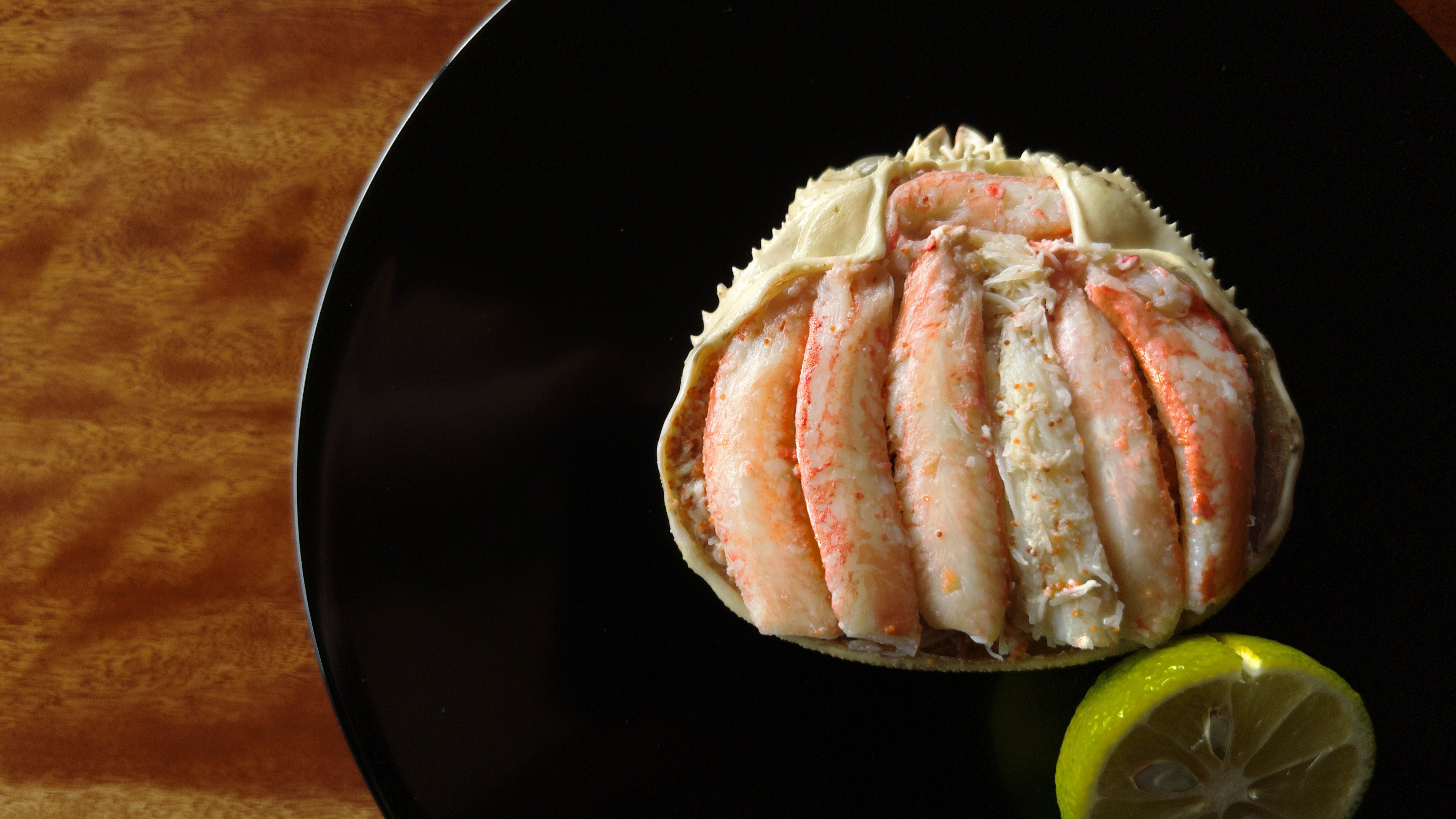 【鮨 松の下】カニ面