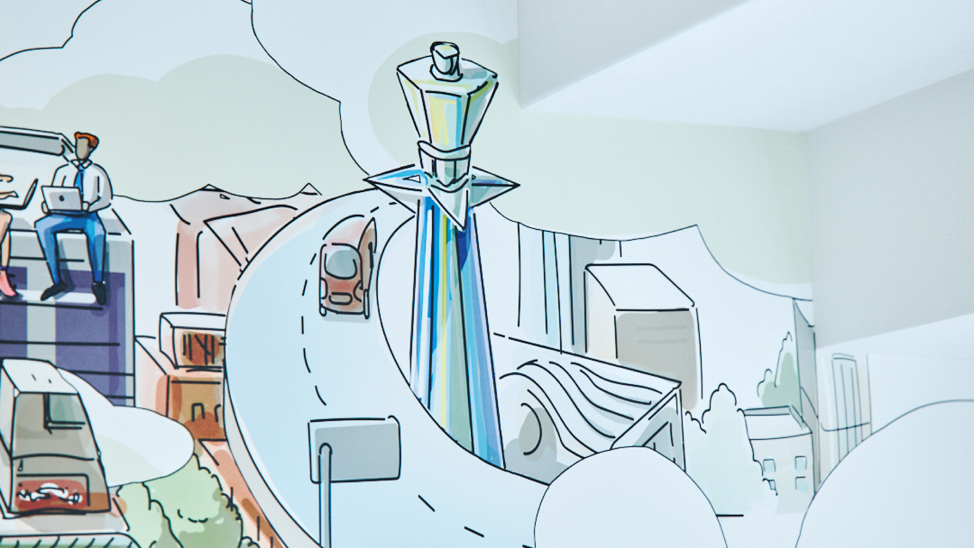 お部屋の壁紙　イメージ