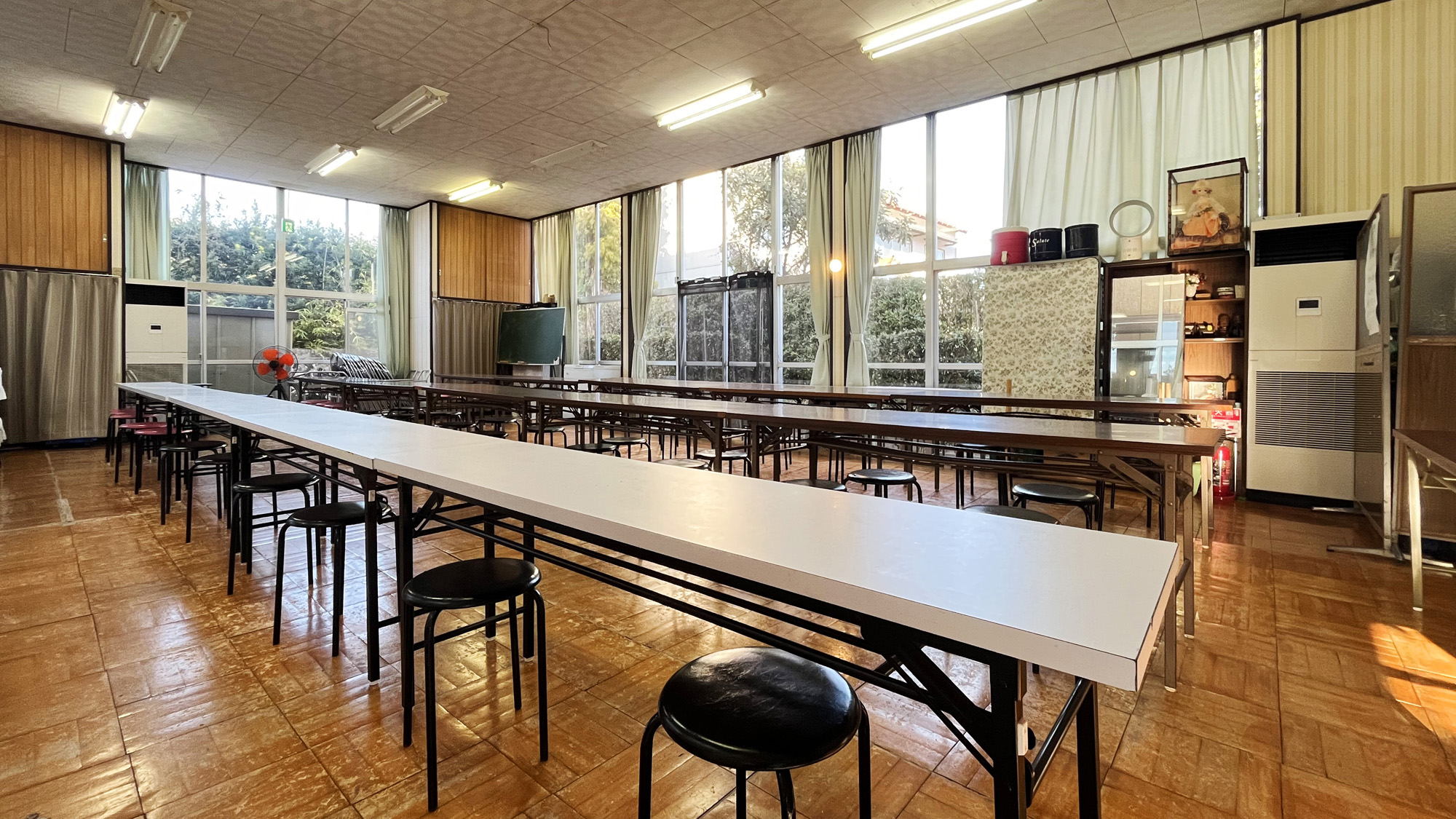 ホールにもなるお食事処です！*