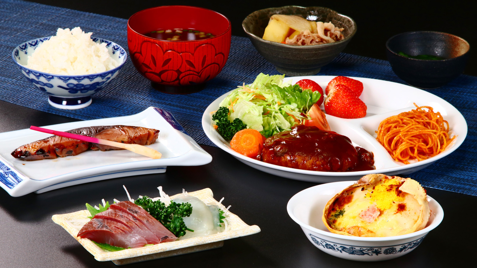 合宿夕食◆人気のおかずたちが大集合！*