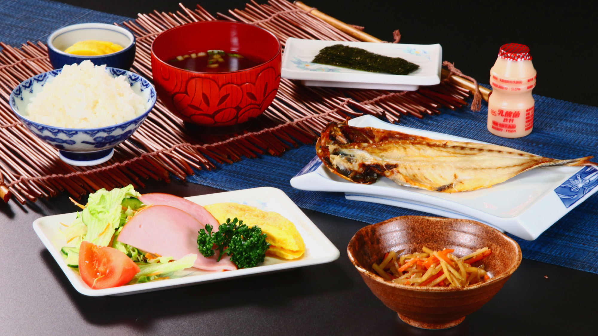 合宿朝食◆朝からしっかり食べられます♪*