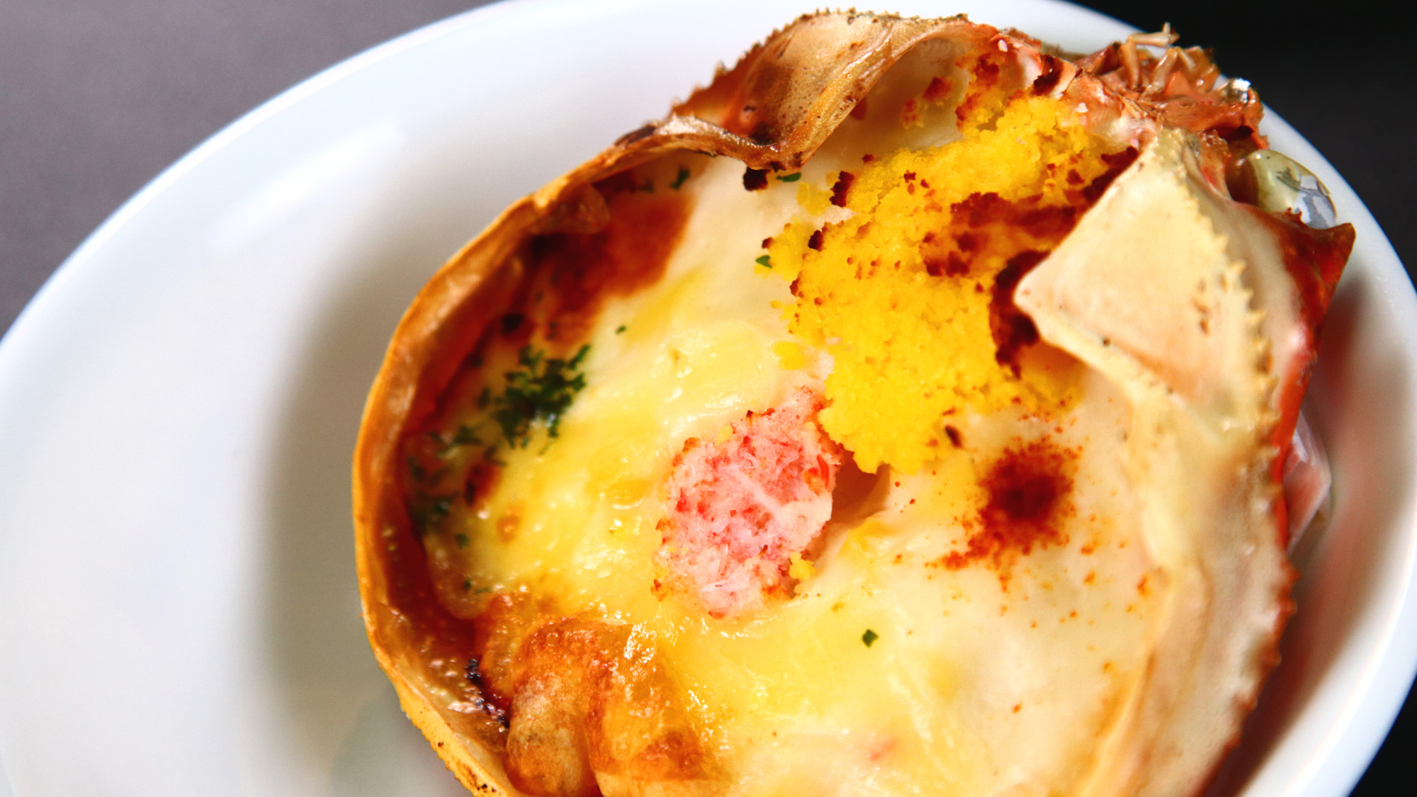 合宿夕食◆クリーミーなカニグラタン♬*