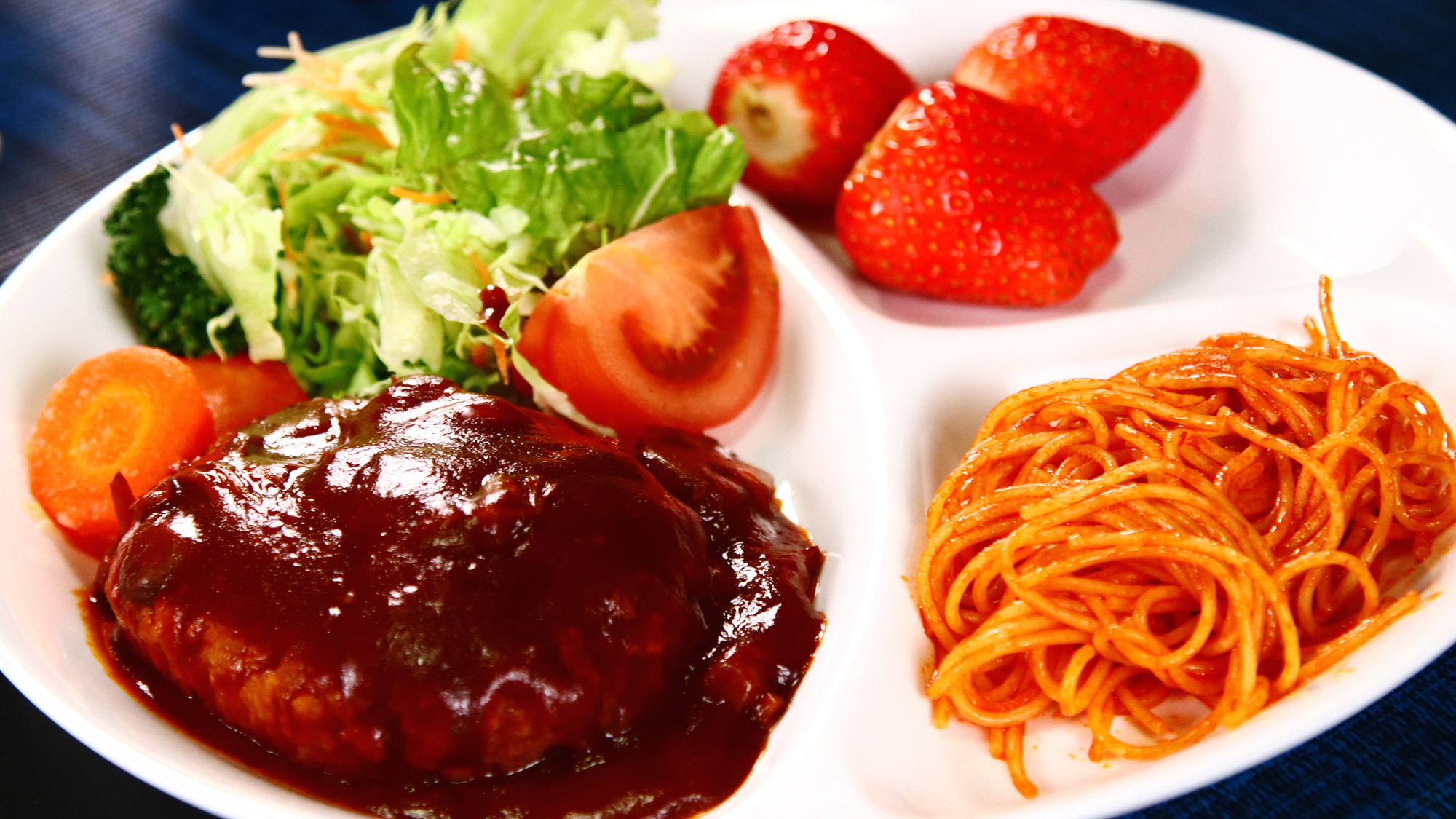 合宿夕食◆王道のワンプレート！*