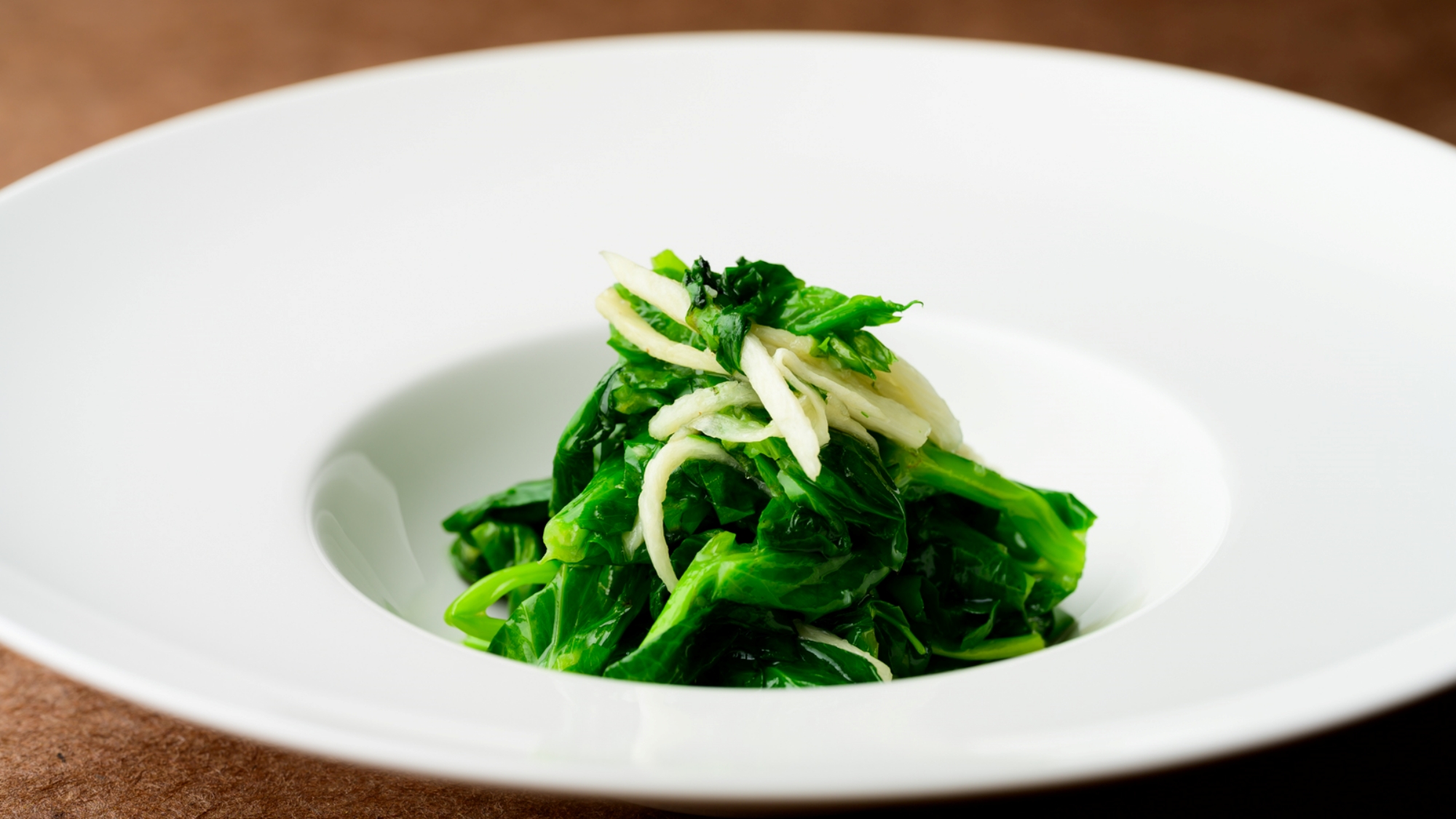 ディナー／ほうれん草と舞茸の胡麻和え