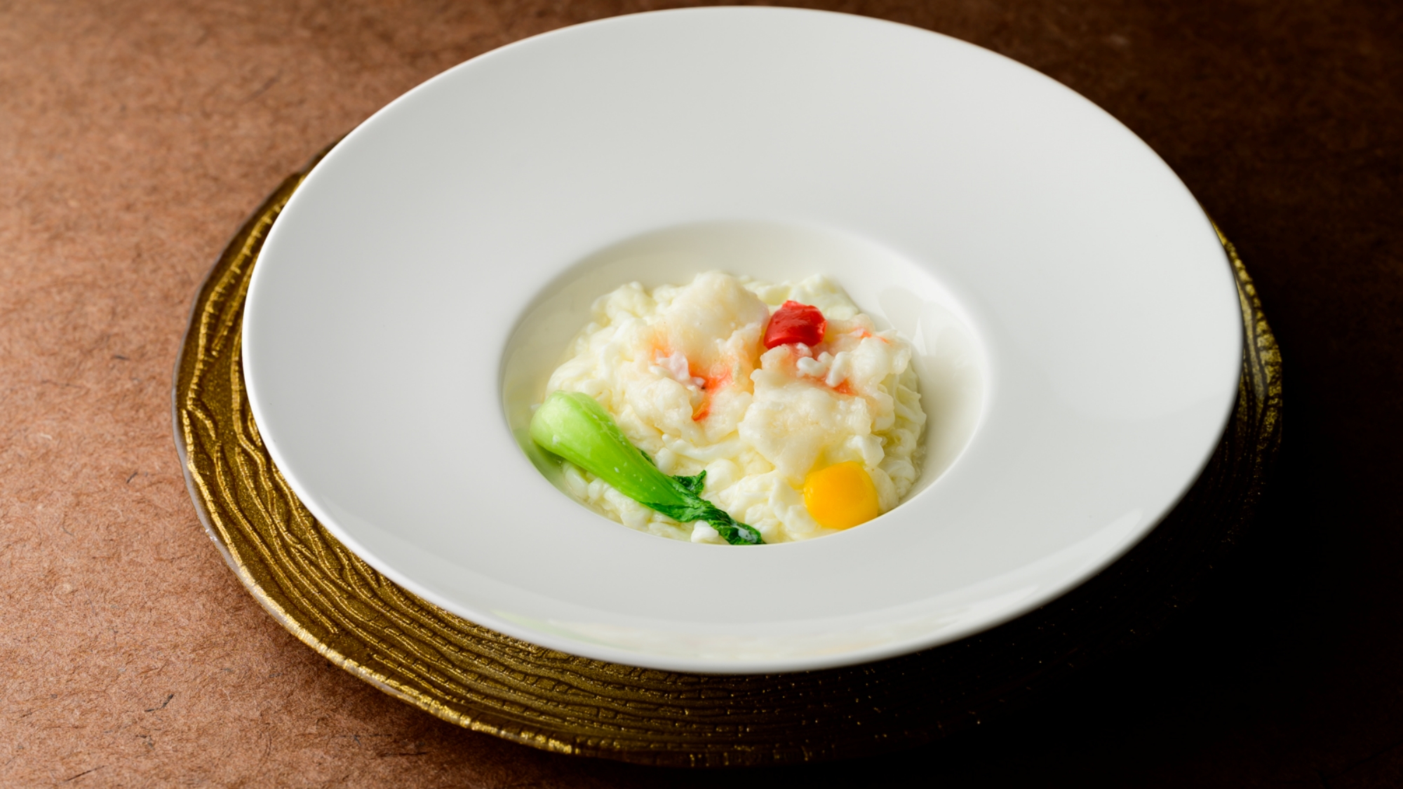 ディナー／大海老のふわふわ煮込み