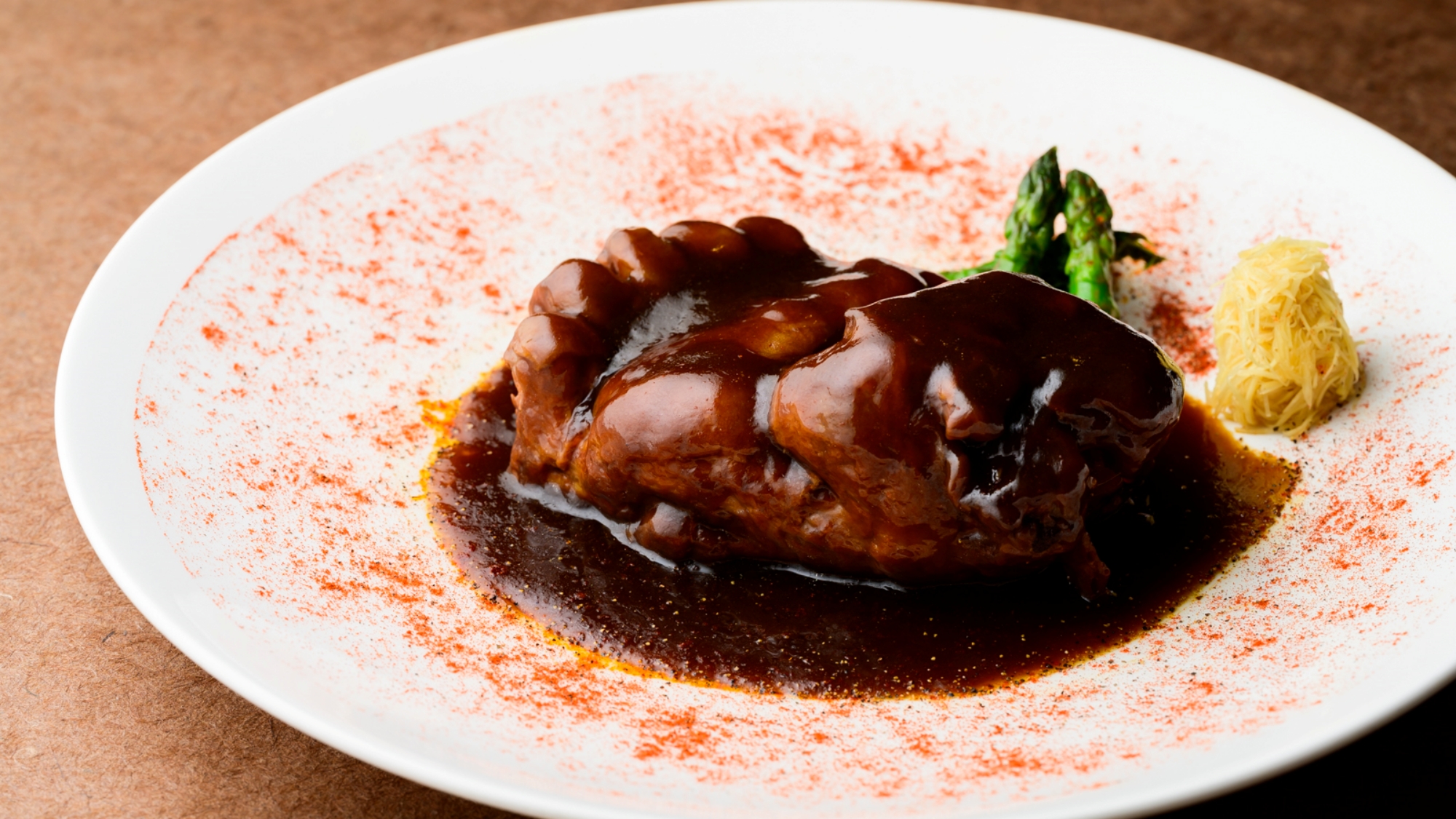 ディナー／雪花 熊の手の煮込み