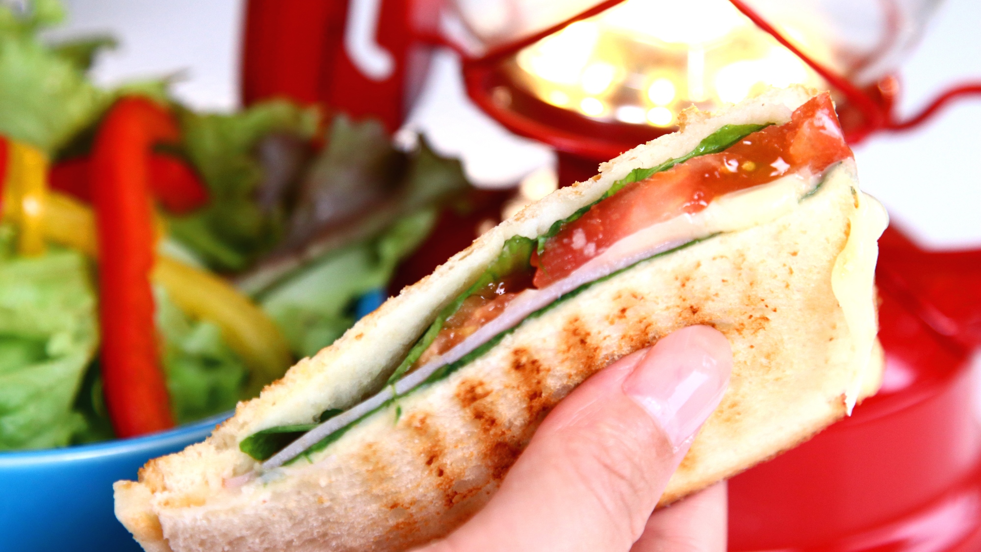 たまコテ朝食◆好きな具材を入れてください♪