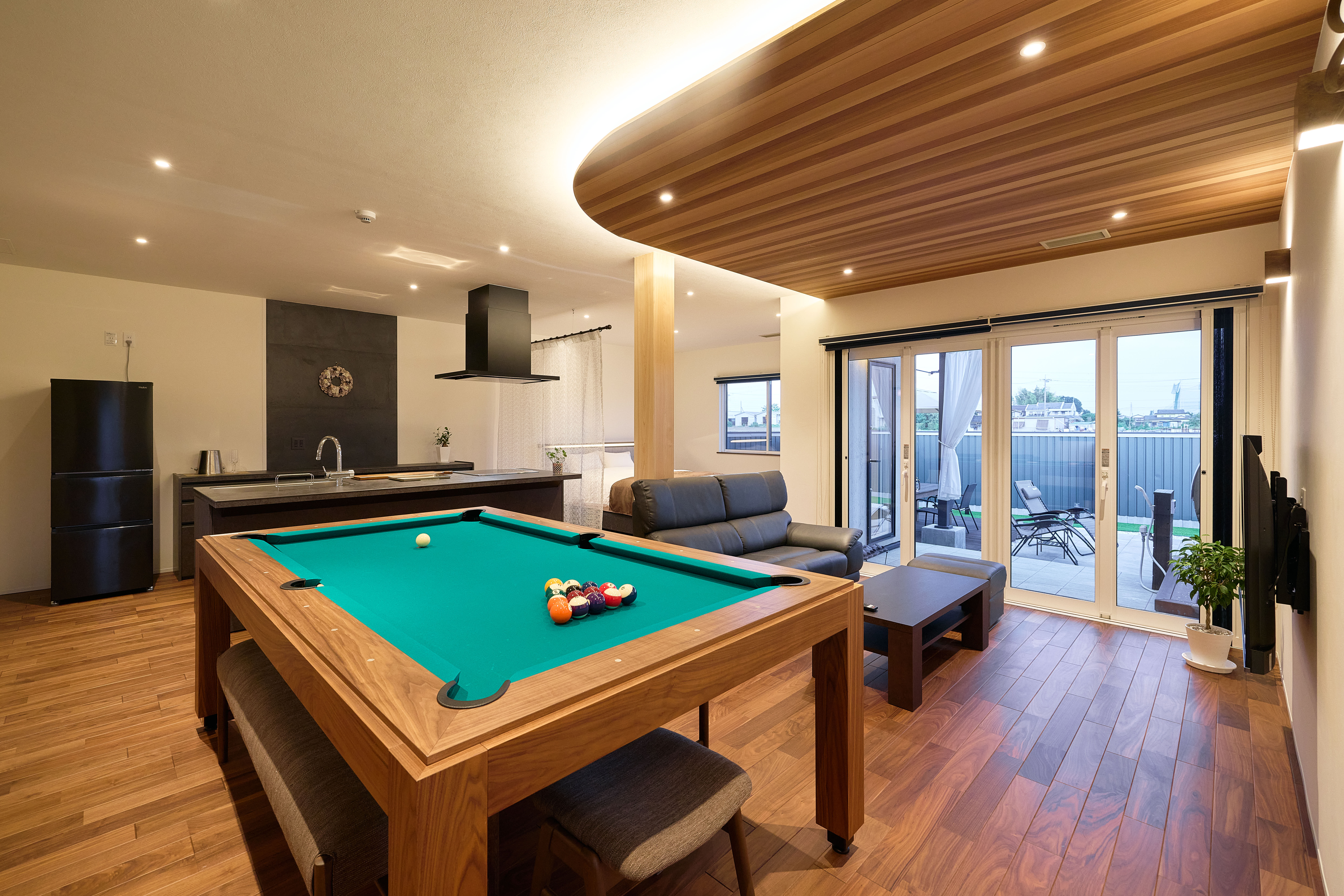 Deluxeルーム客室内