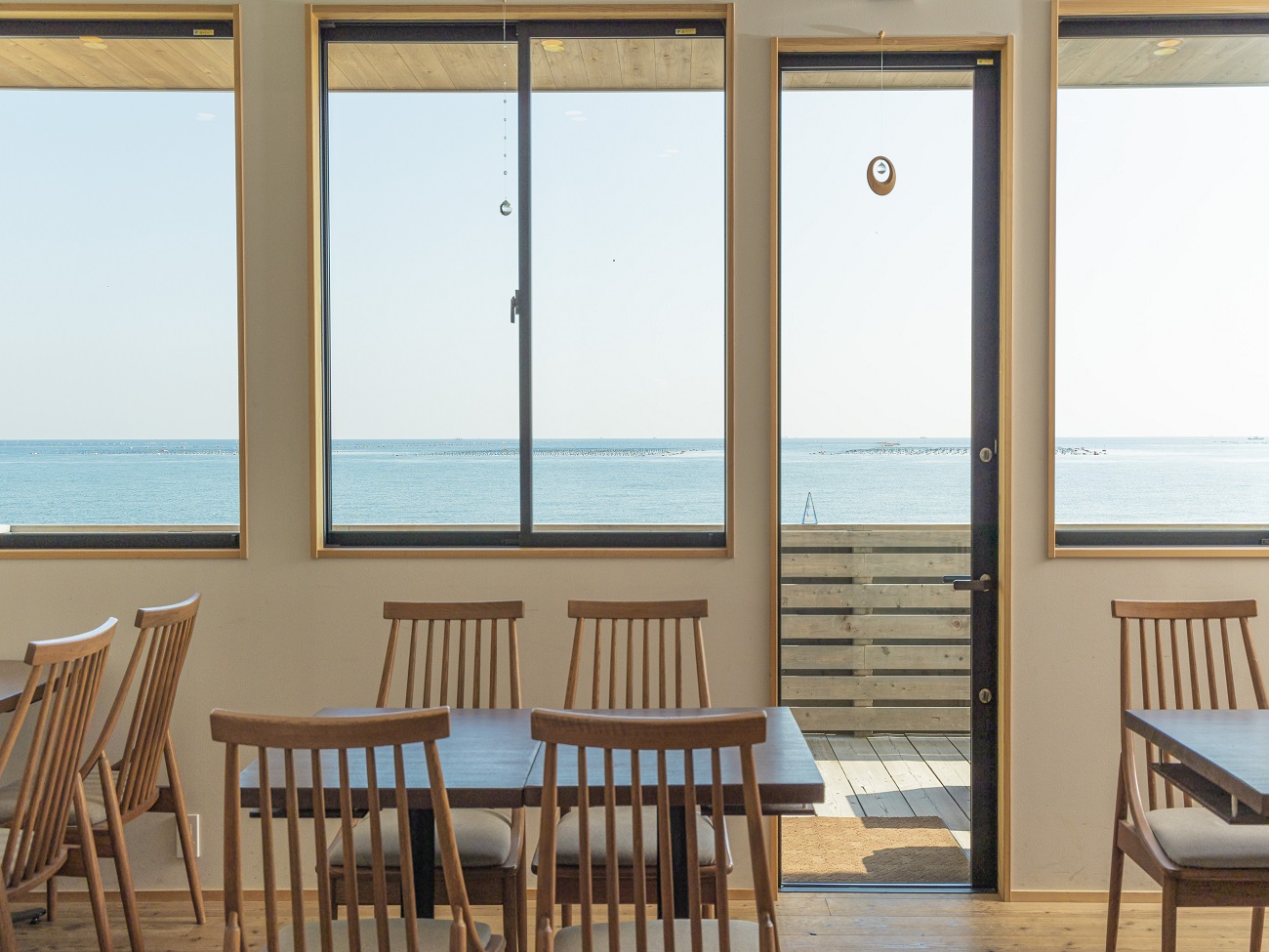 レストランからの眺望