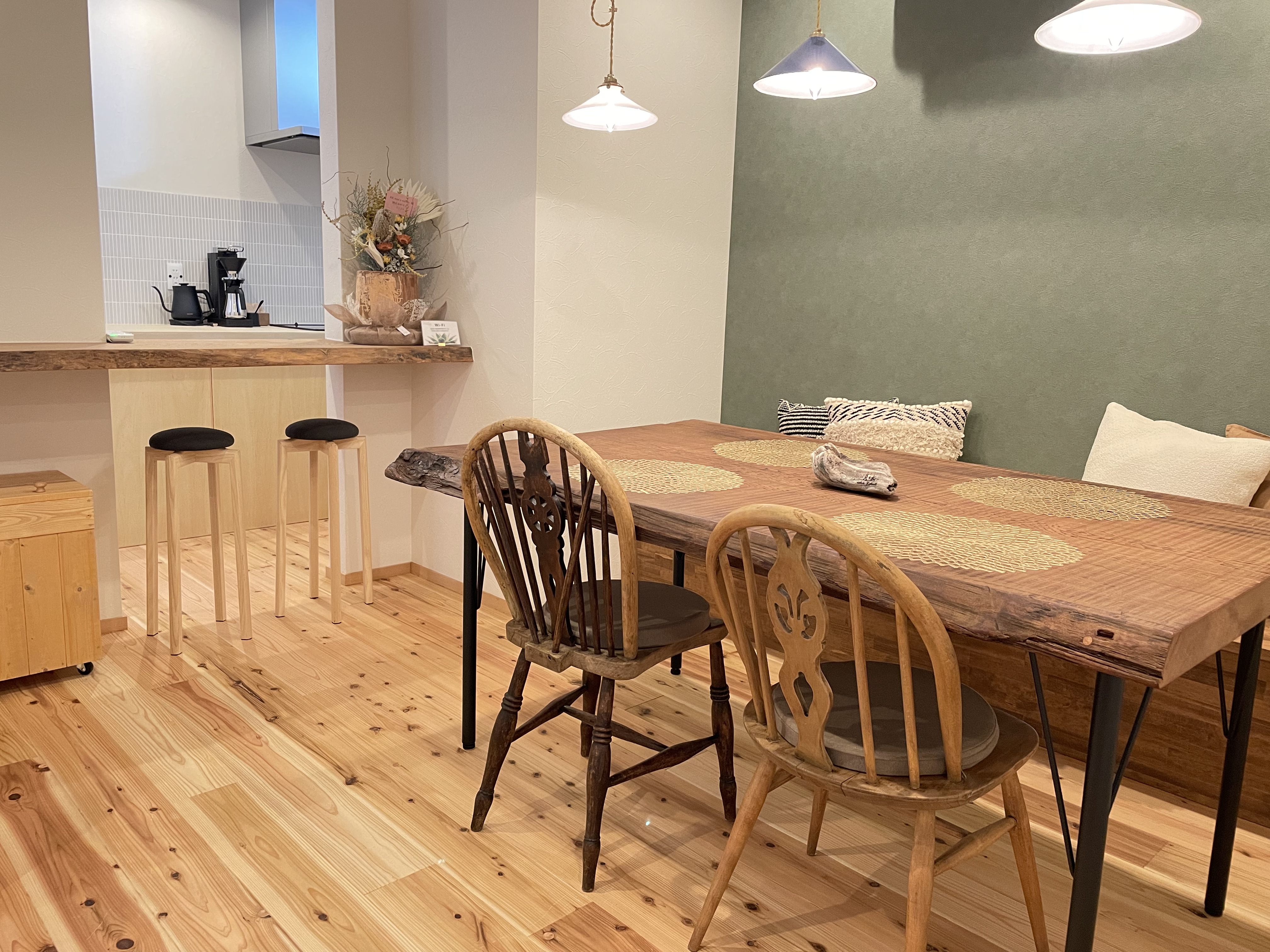 RK-ペットと泊まれる離れのお部屋-＜ダイニングルーム＞