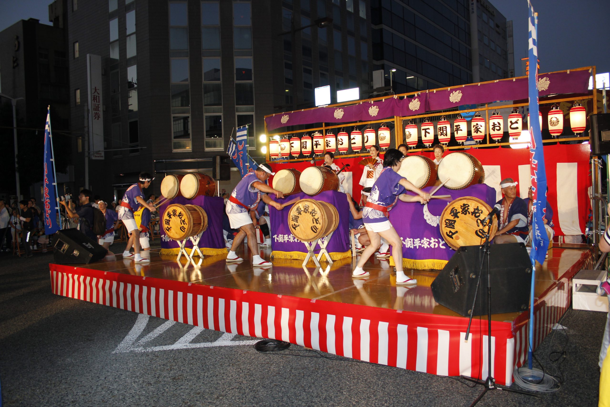 馬関まつり（平家総踊り１）-scaled