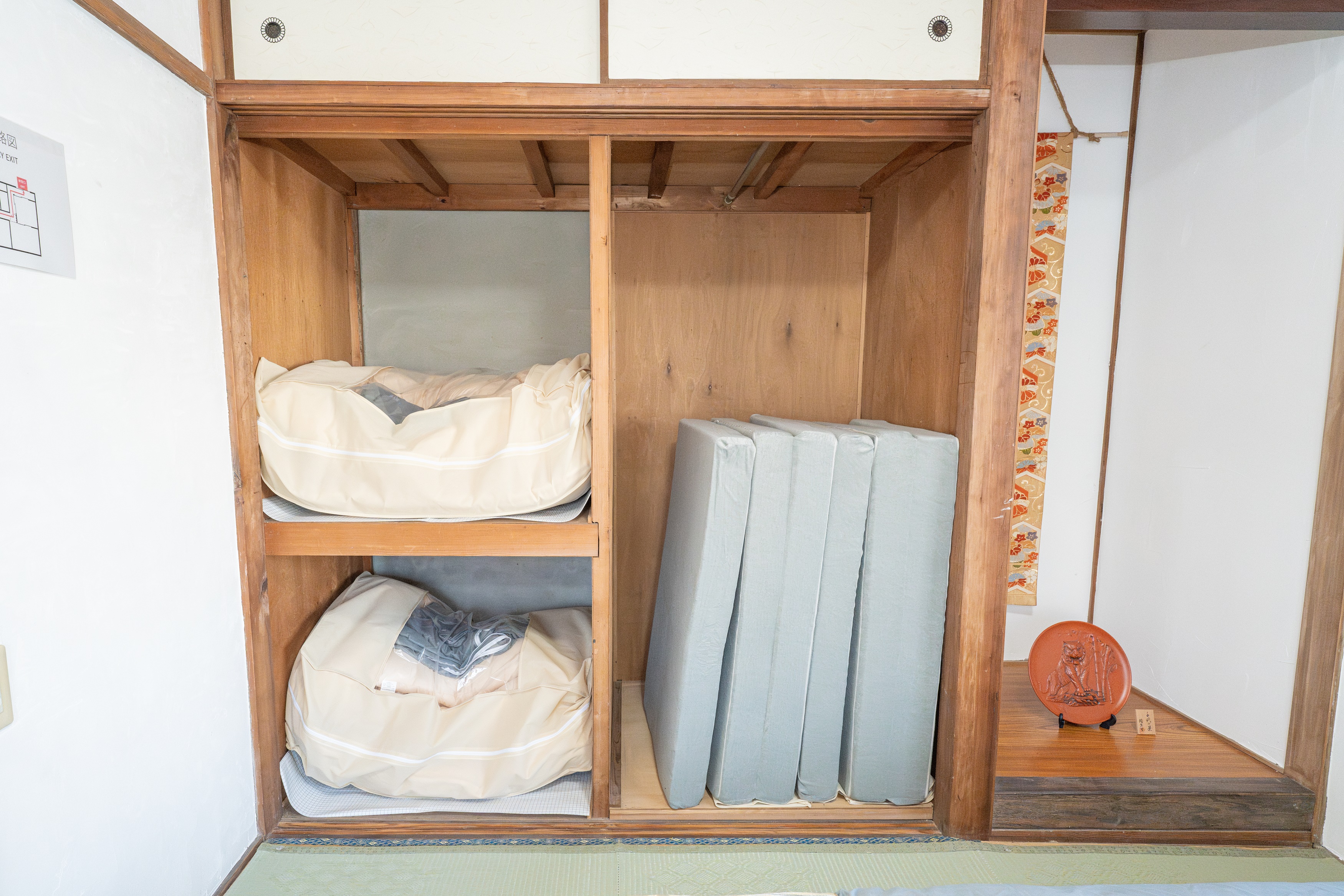 ベッドルーム3・マットレス2・布団セット2