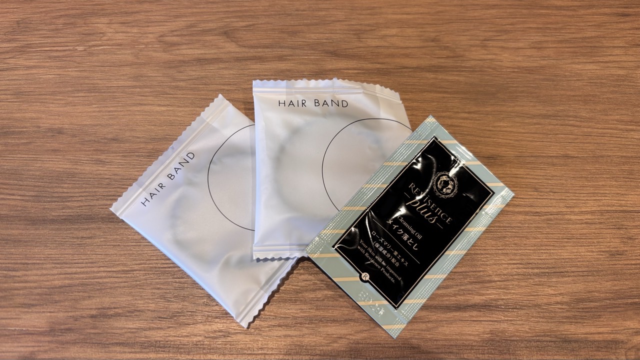 ヘアゴム、クレンジング