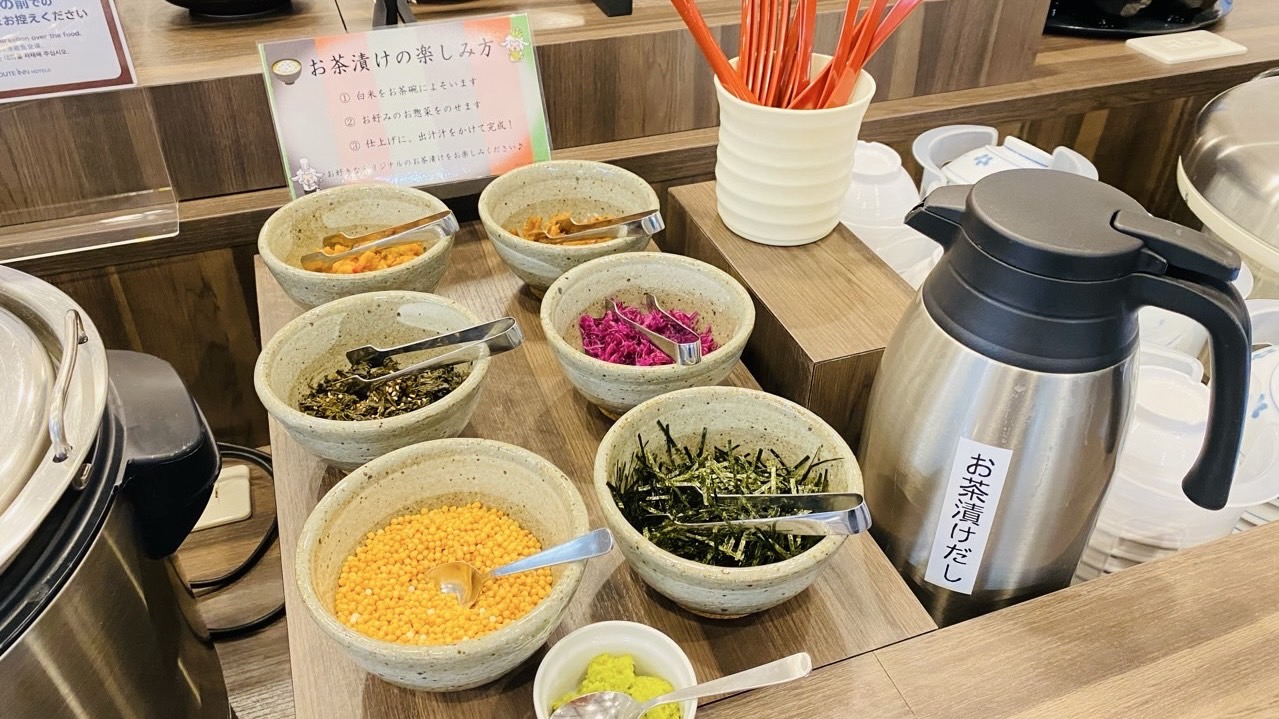 朝食バイキング