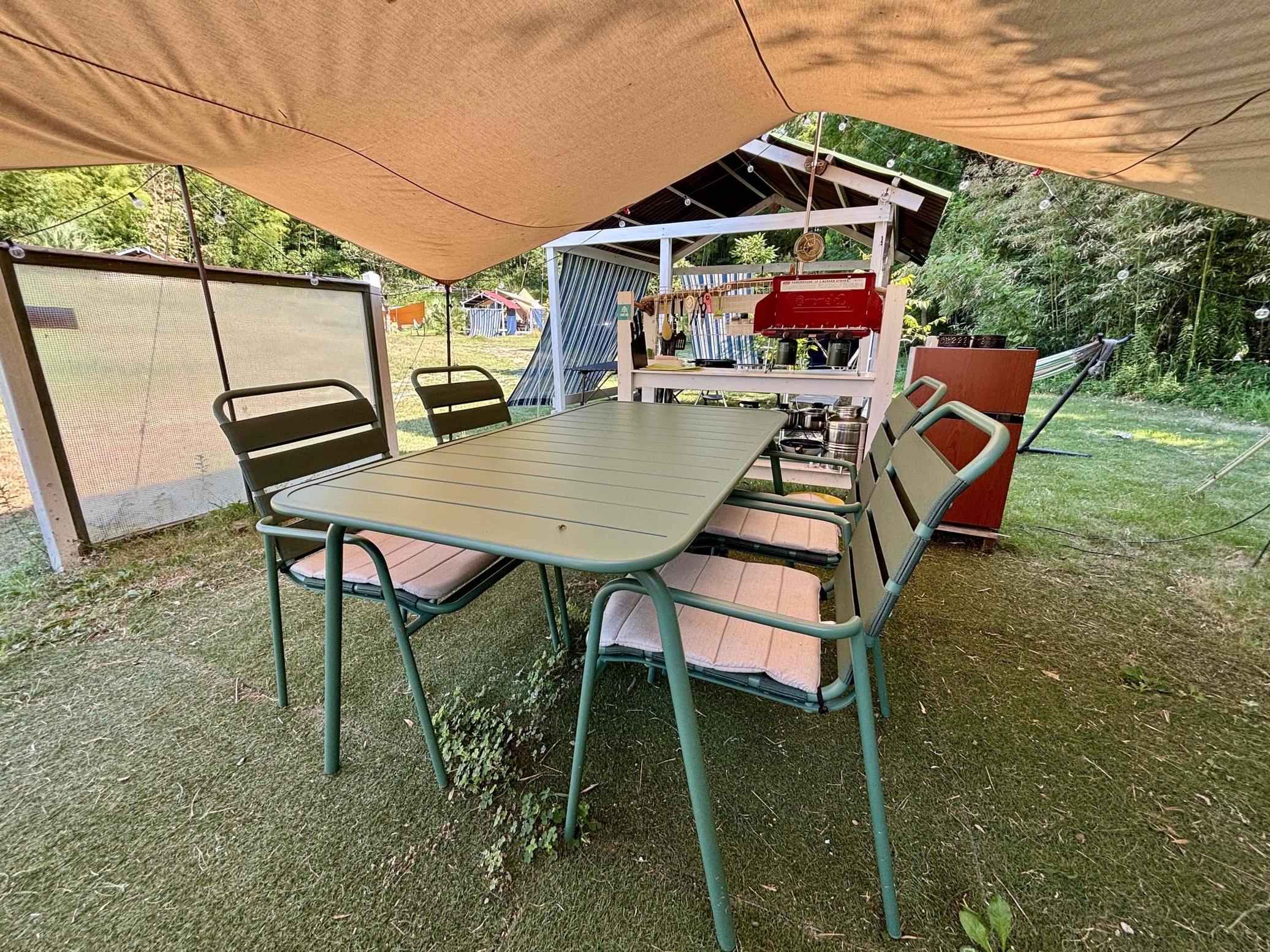 【平日限定のお値打ち！シンプルステイプラン】グランピングHONU10畳ベルテント2〜5名様