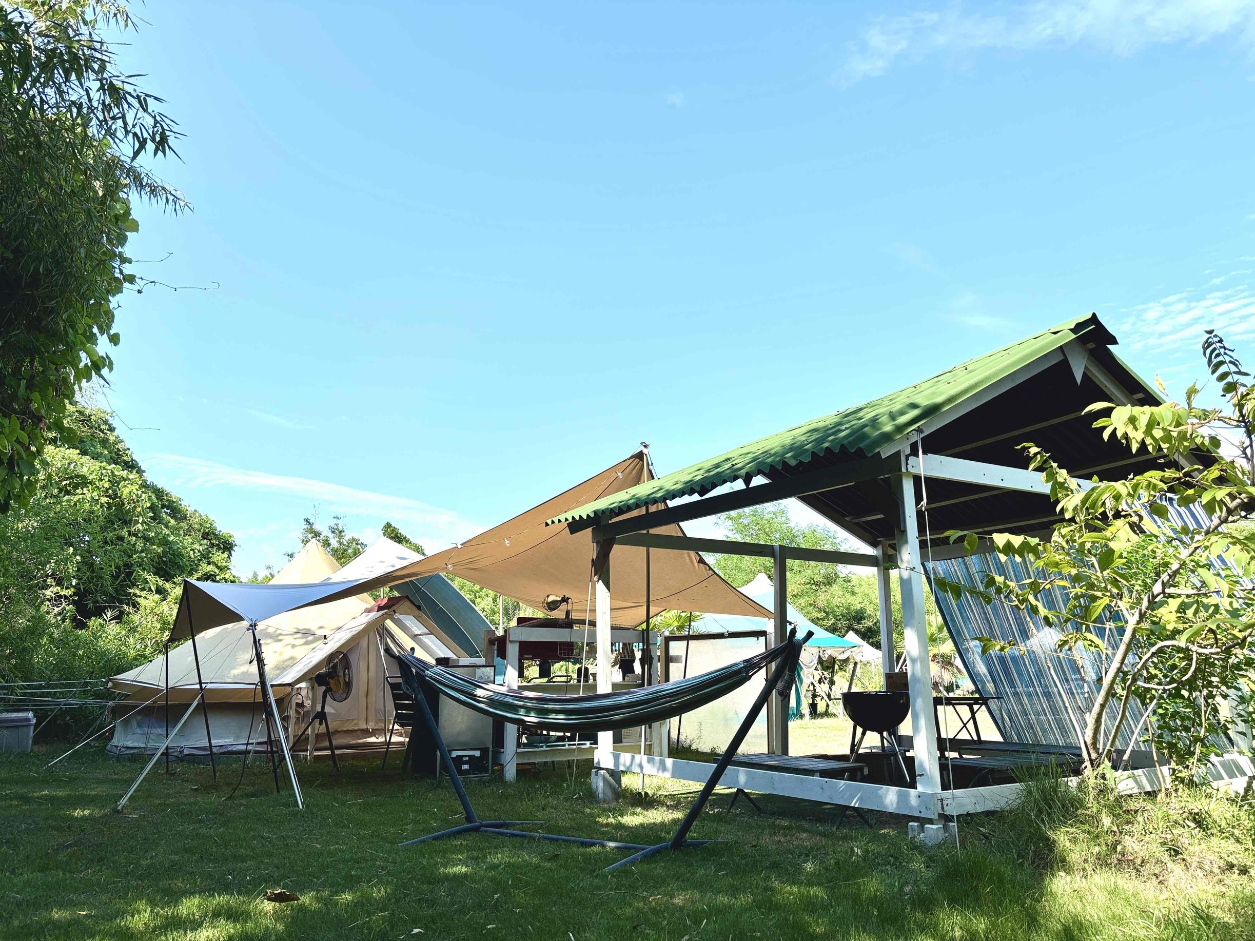【平日限定のお値打ち！シンプルステイプラン】グランピングHONU10畳ベルテント2〜5名様