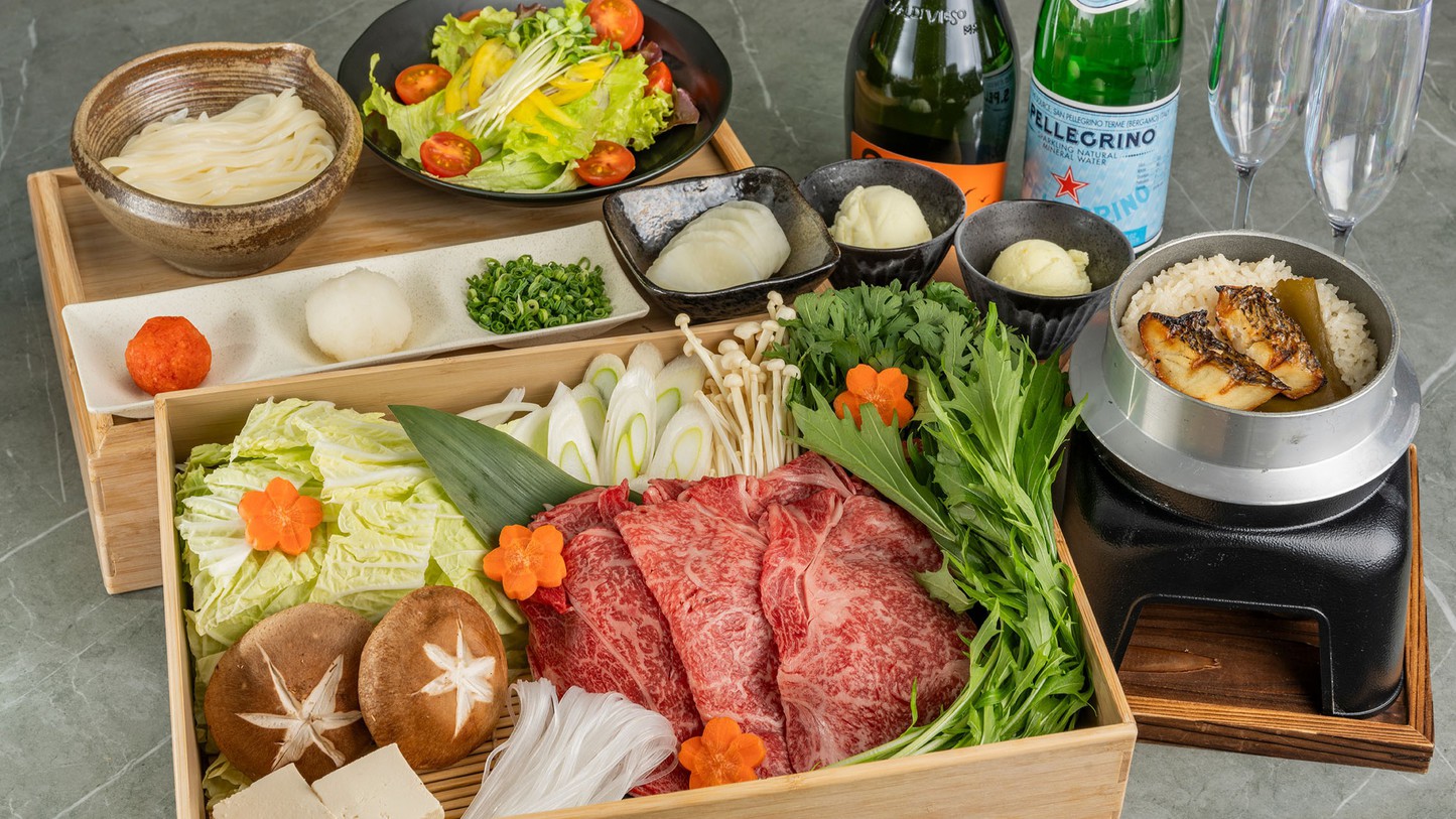 【連泊でお得に♪】冬季限定☆しゃぶしゃぶ＆ふぐ鍋【2食付/部屋食】愛犬同伴