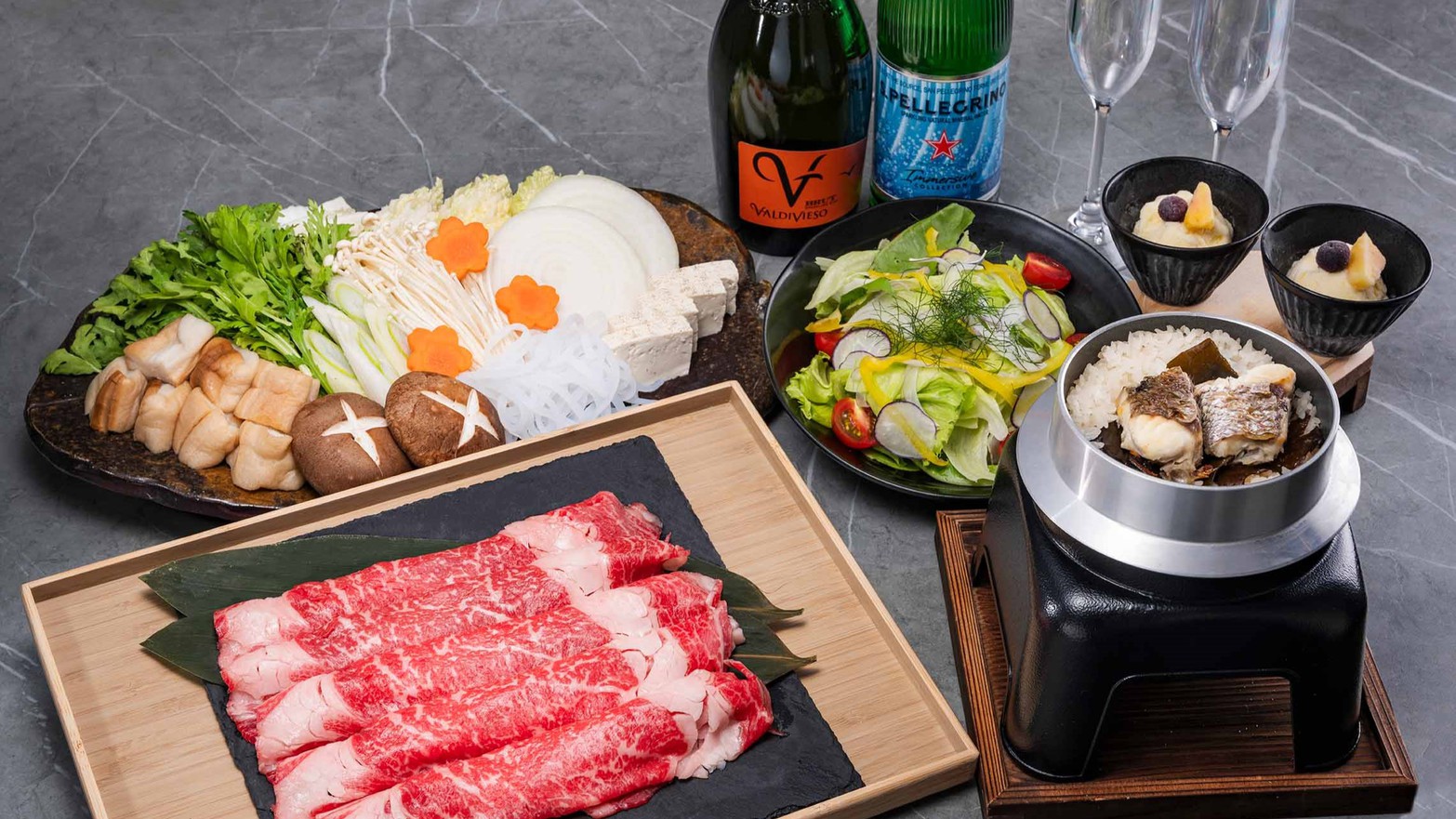 【連泊でお得に♪】豪華BBQ＆すき焼き／淡路ビーフと淡路牛の食べ比べ【2食付/部屋食】愛犬同伴