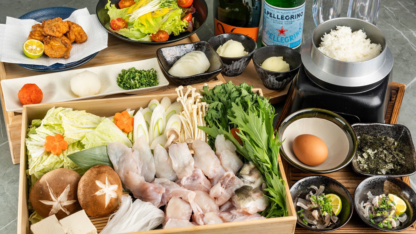 【連泊でお得に♪】冬季限定☆しゃぶしゃぶ＆ふぐ鍋【2食付/部屋食】愛犬同伴