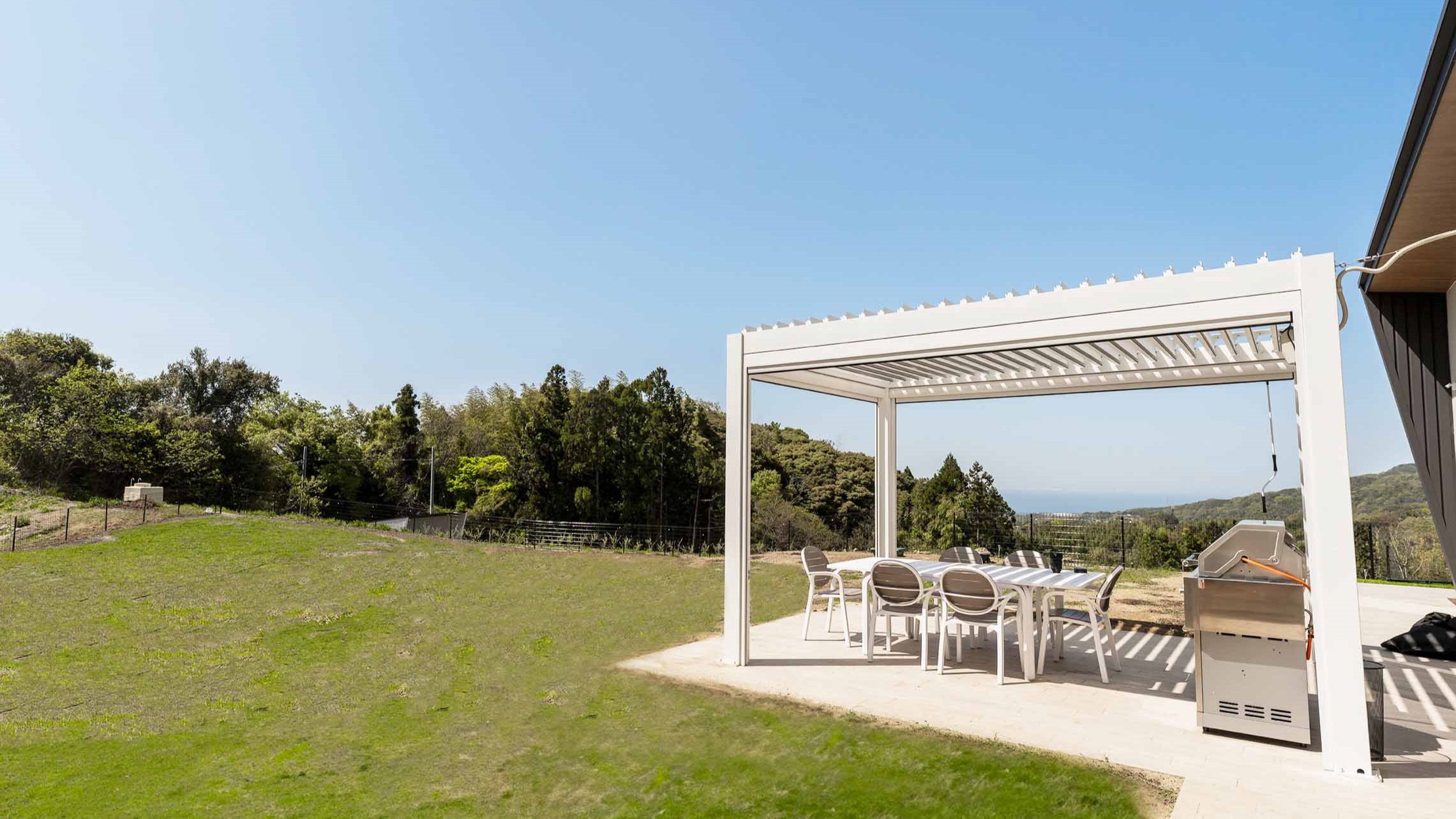 【スイート】BBQスペースと関西最大級のプライベートドッグラン