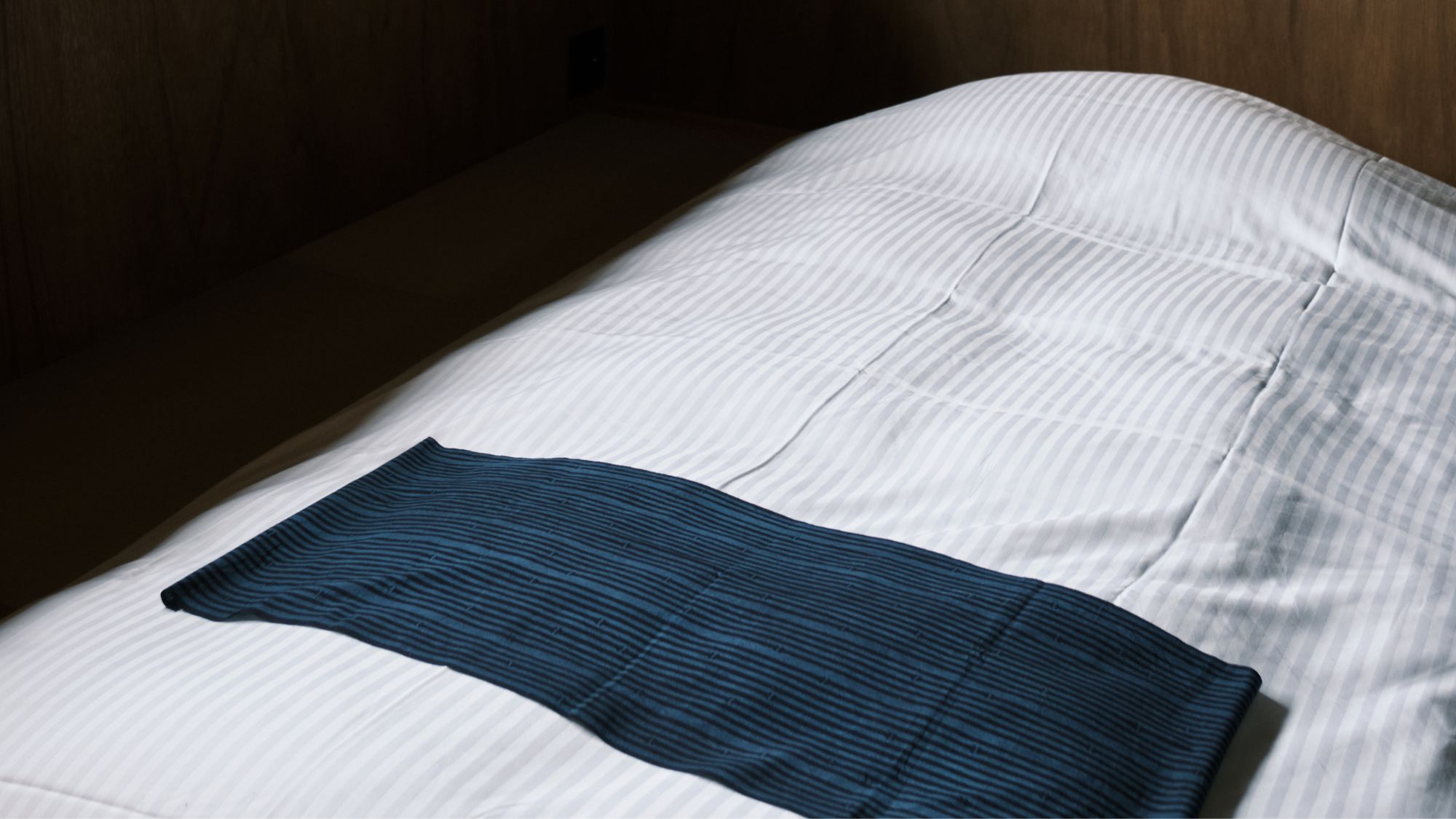 ふかふかのベッドで快適な睡眠を