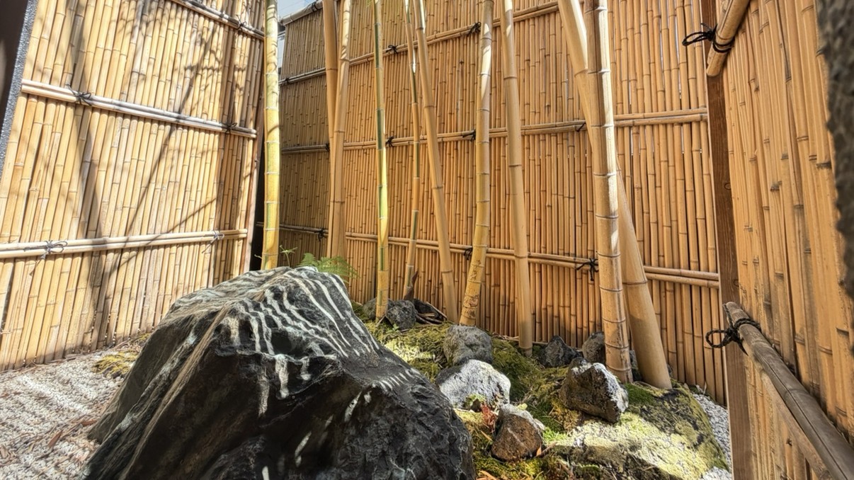 *ベランダの坪庭（一例）