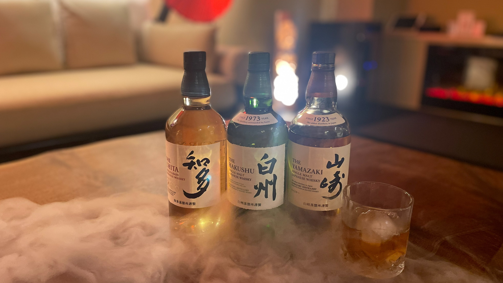 Japanese premiumウイスキー揃えています。ご希望の場合は24時間対応可能　※料金別途