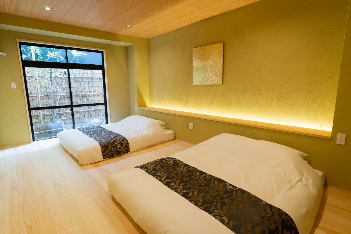 3F 金の間 ベッドルーム②