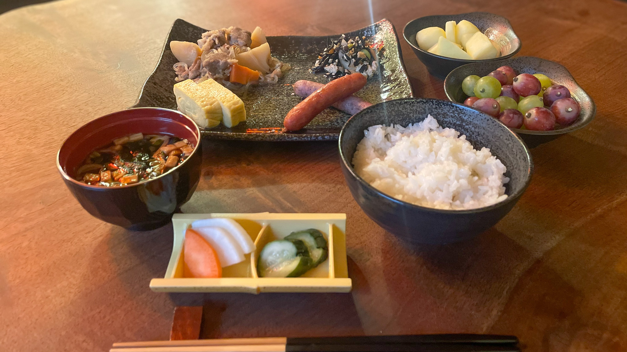 【朝食一例】パン食or和食を選択可能