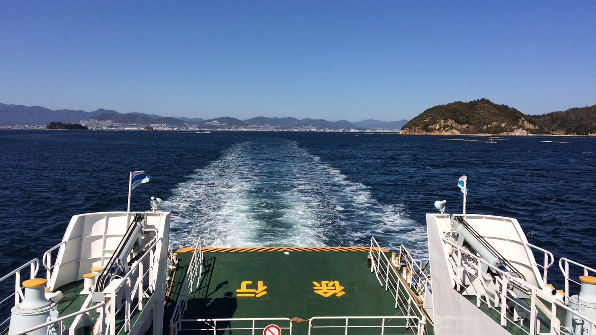・【景色】広島市内や呉からは船や車でアクセスできる気軽な島旅