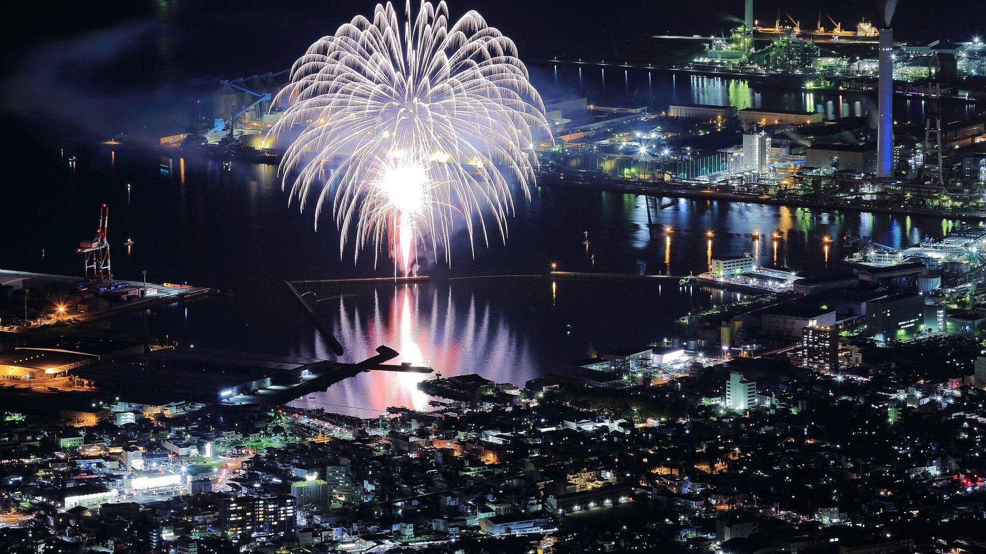 みなと祭り 花火大会
