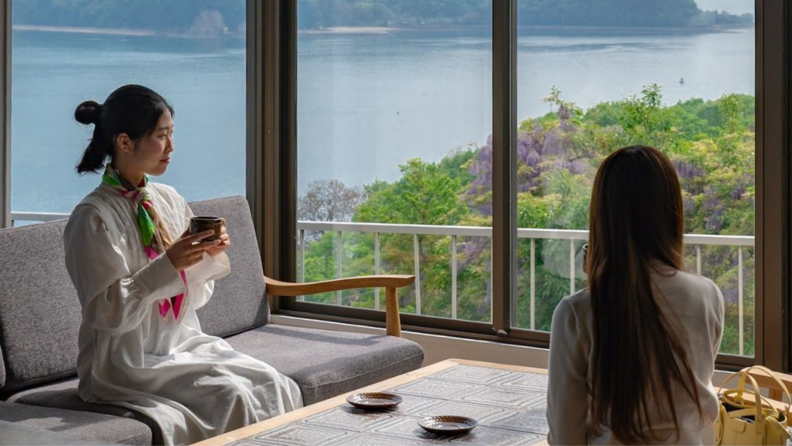 海の見える大食堂