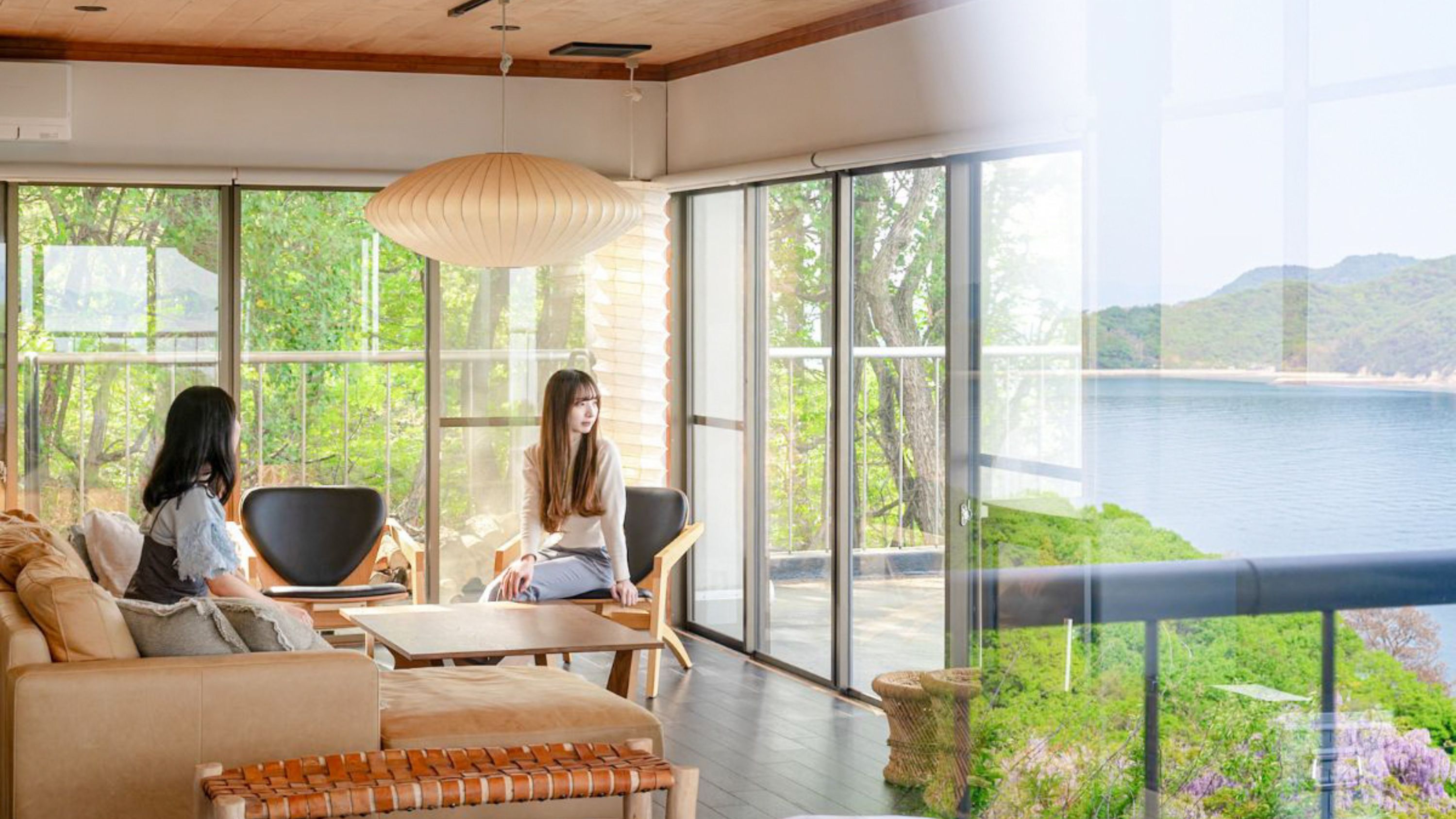 海の見えるスイートルーム