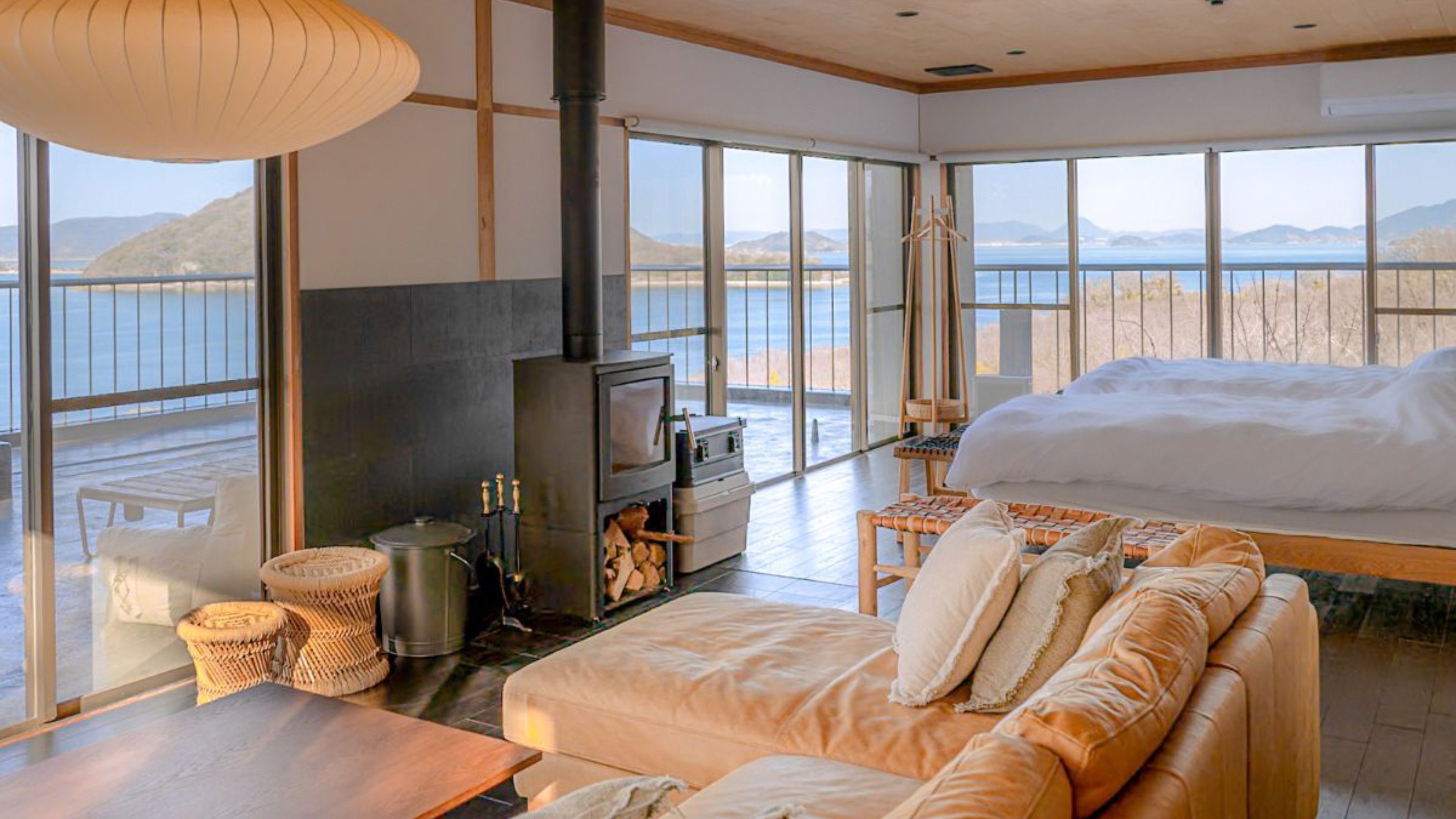 海の見えるスイートルーム