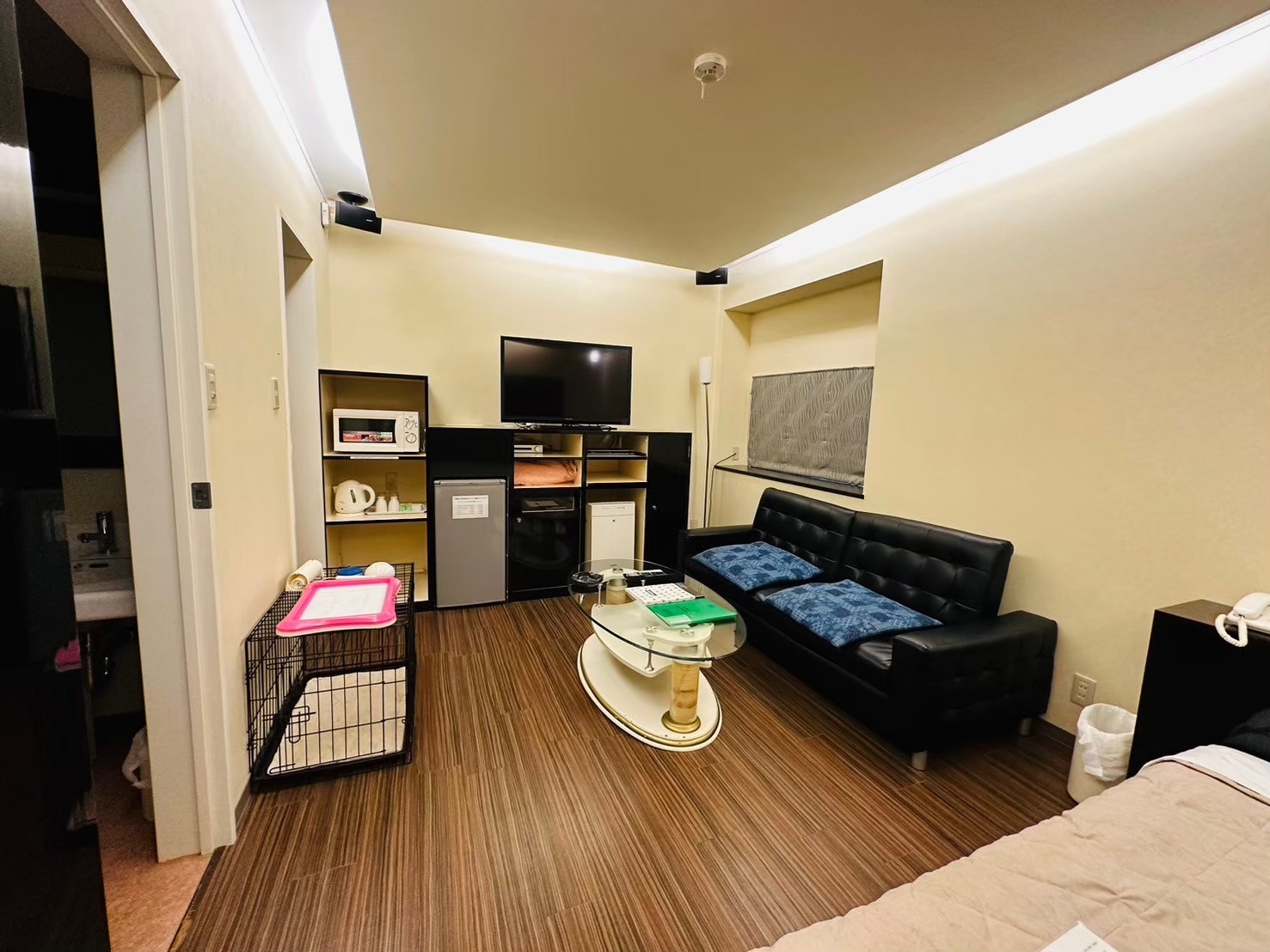 愛犬と宿泊可能！　小型犬2頭または中型犬1頭プラン☆【駐車場無料中型車可】