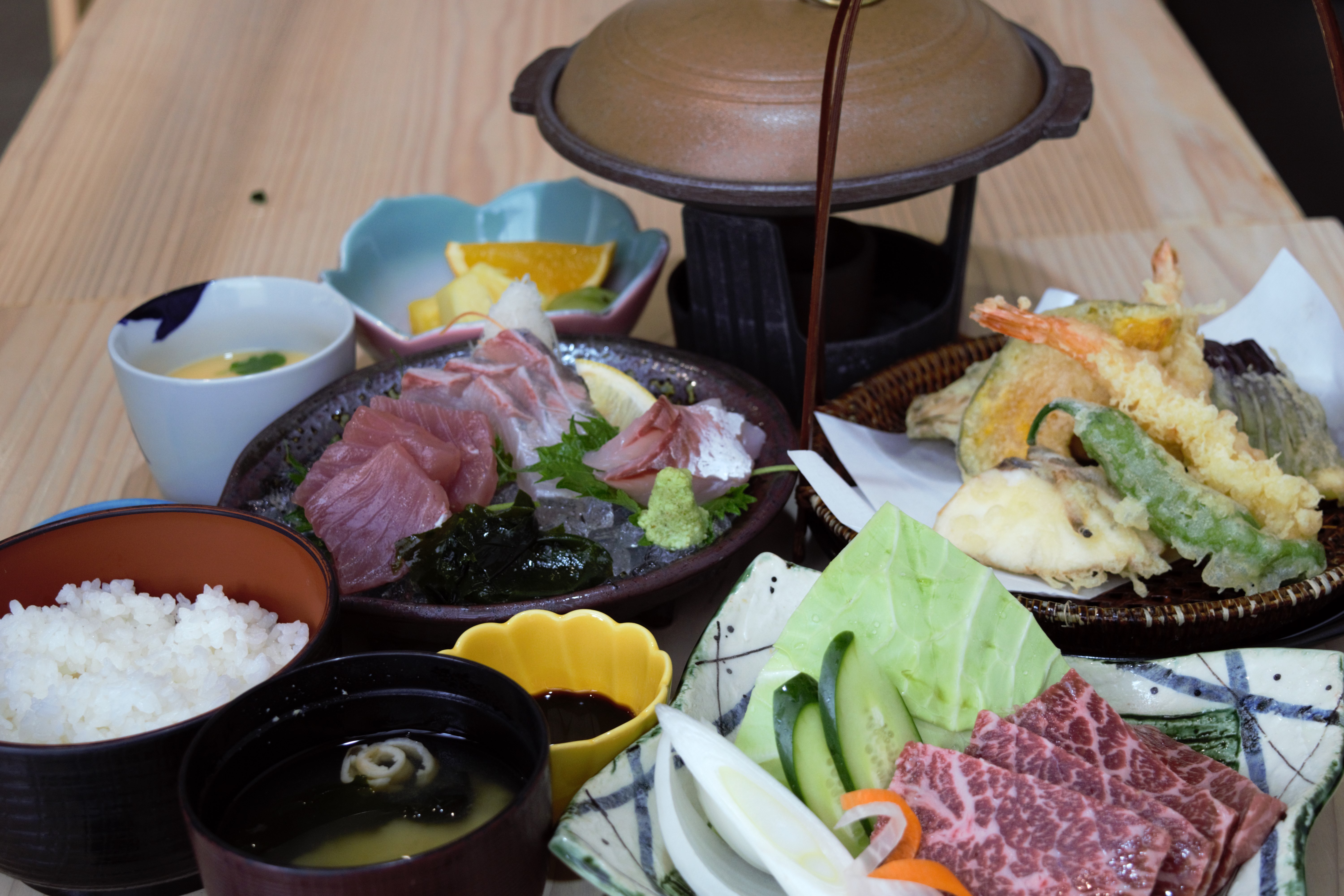 陶板みさき御膳1