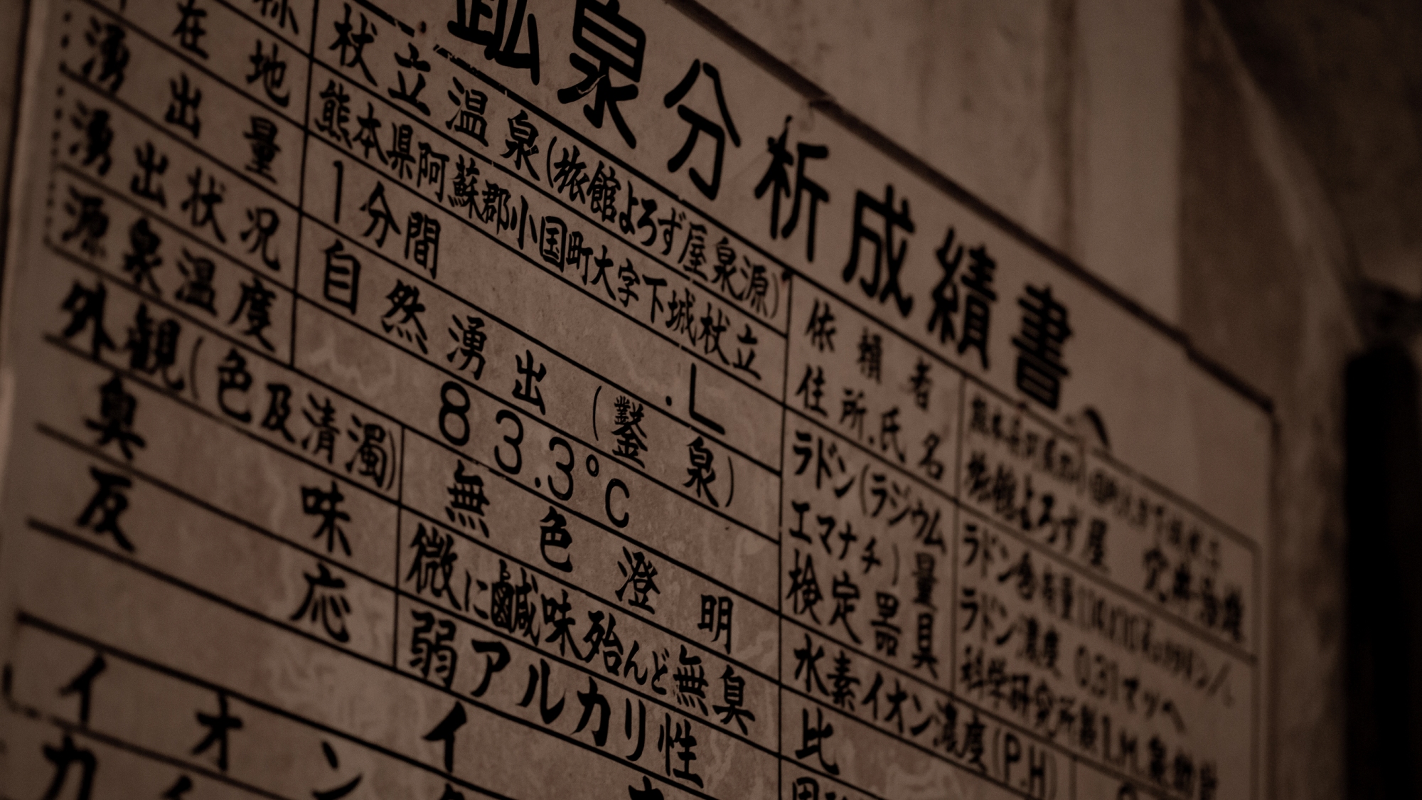 1800年の歴史を誇る良質の湯