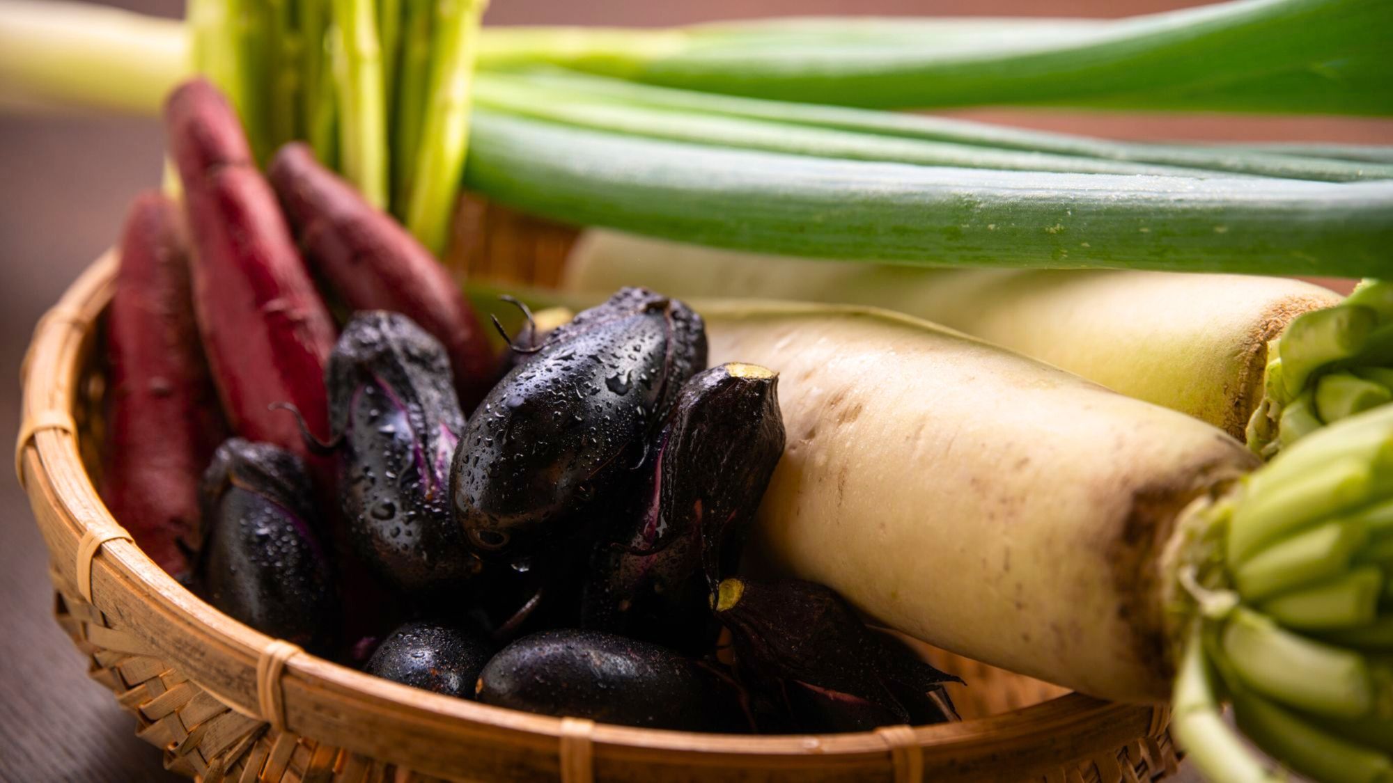 新鮮野菜を一番おいしくいただける状態で提供できるよう準備しております