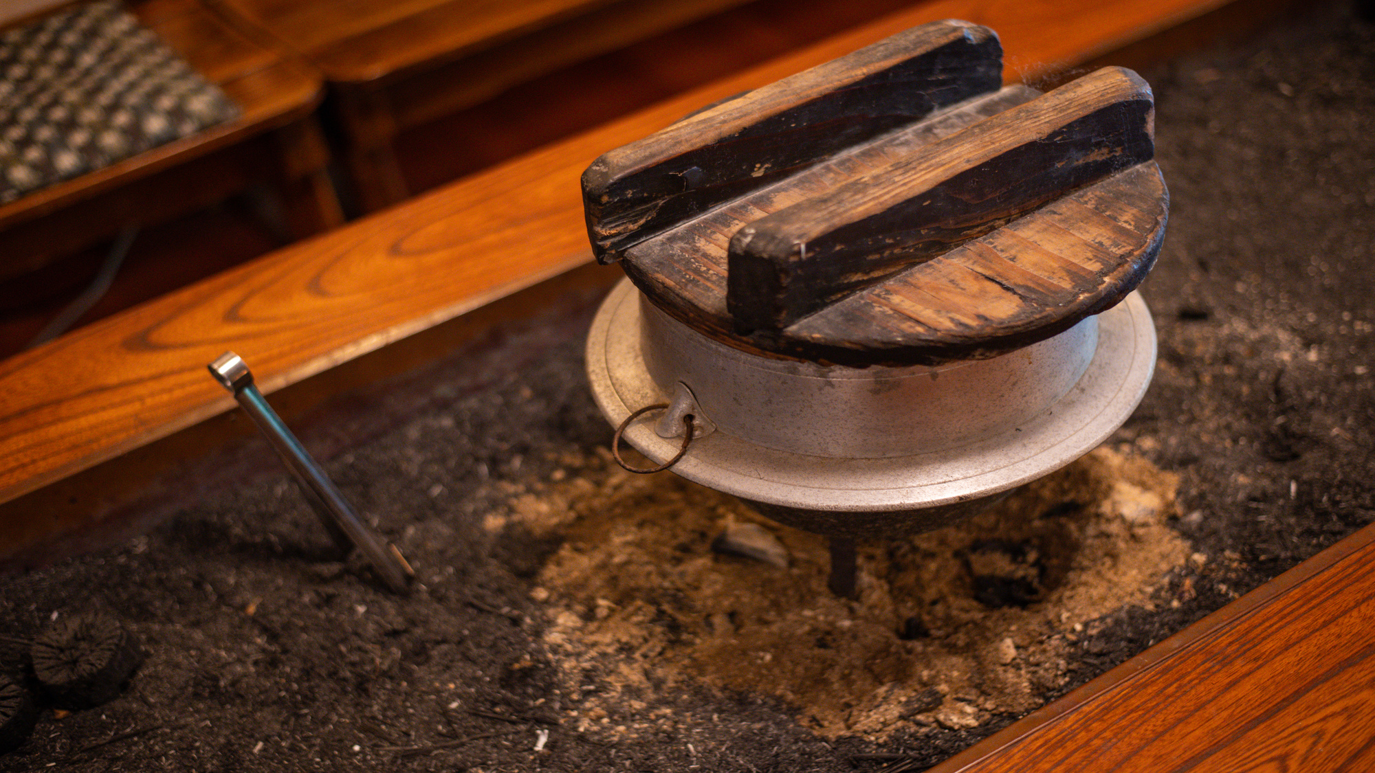 伝統の味を支える羽釜