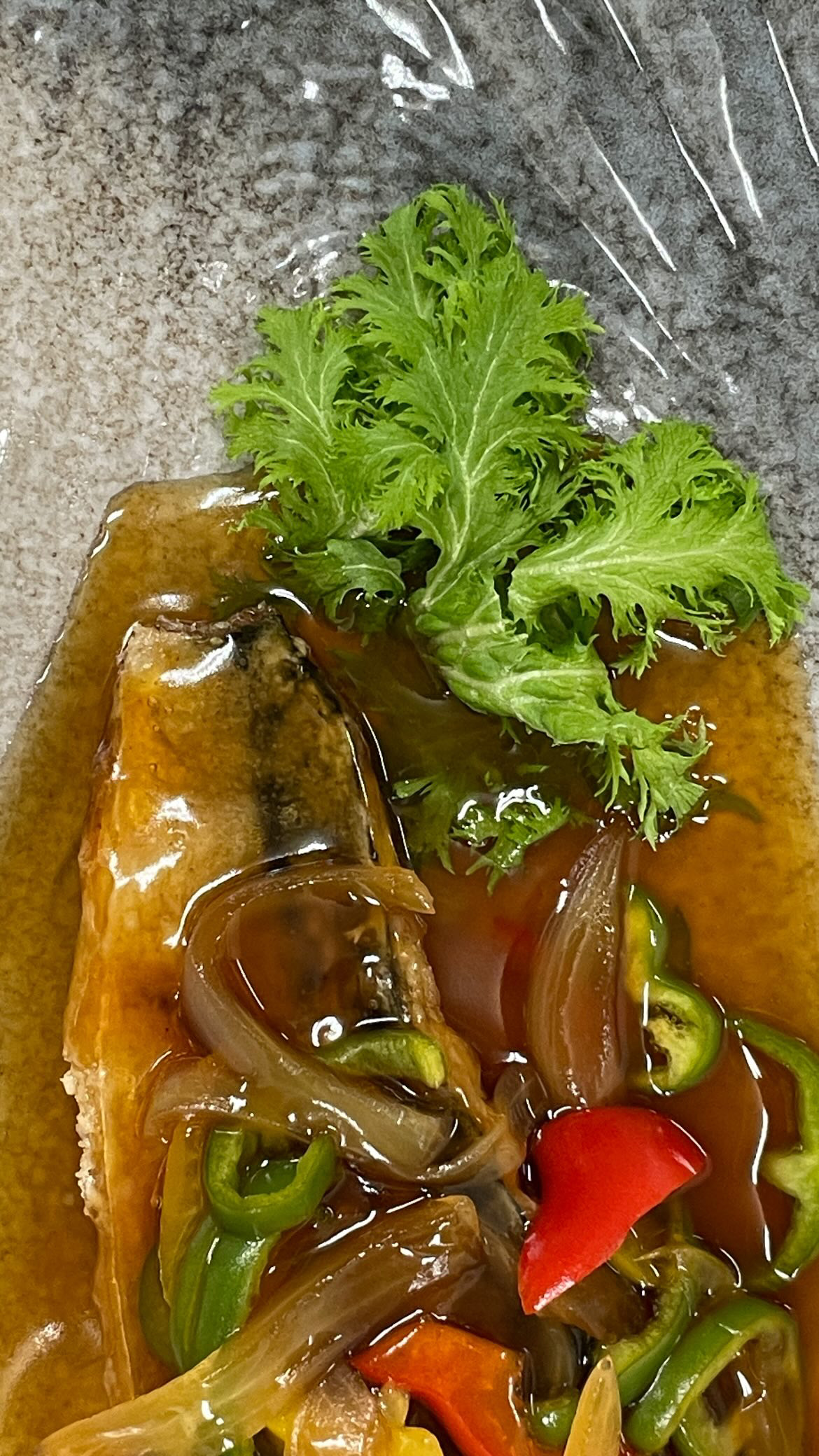 ビジネス夕食_メイン例（甘酢ダレ）