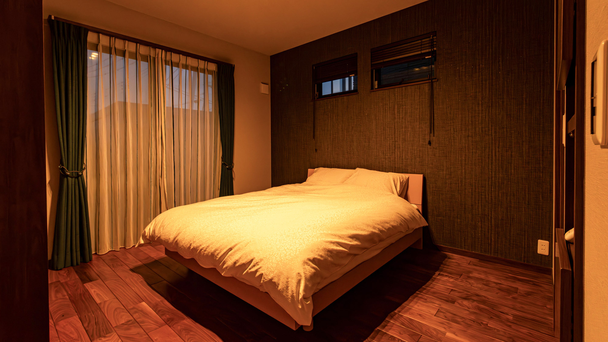 ・【ベッドルーム】静かな環境でゆっくりとお休みください