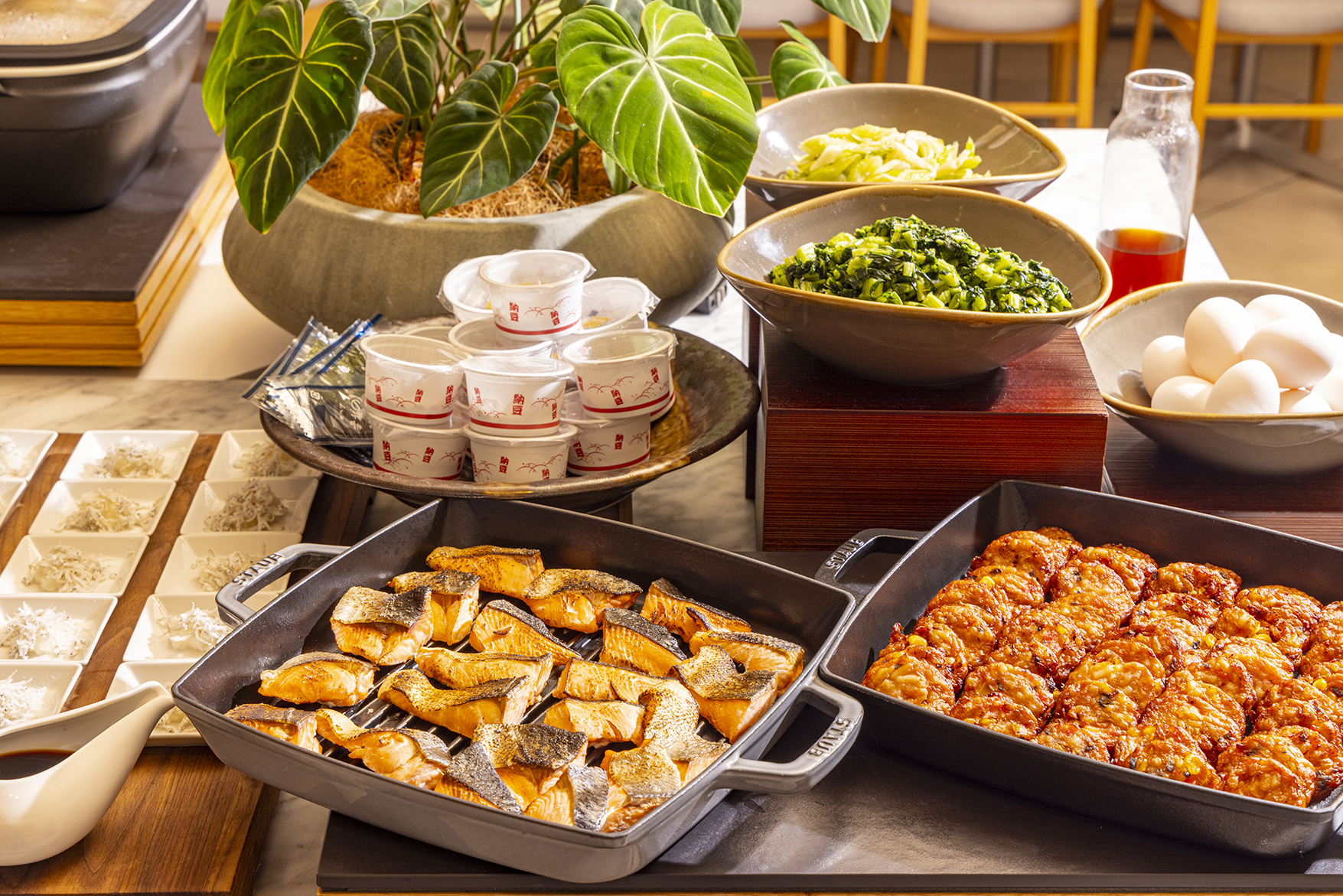 【朝食ビュッフェ】和食コーナー