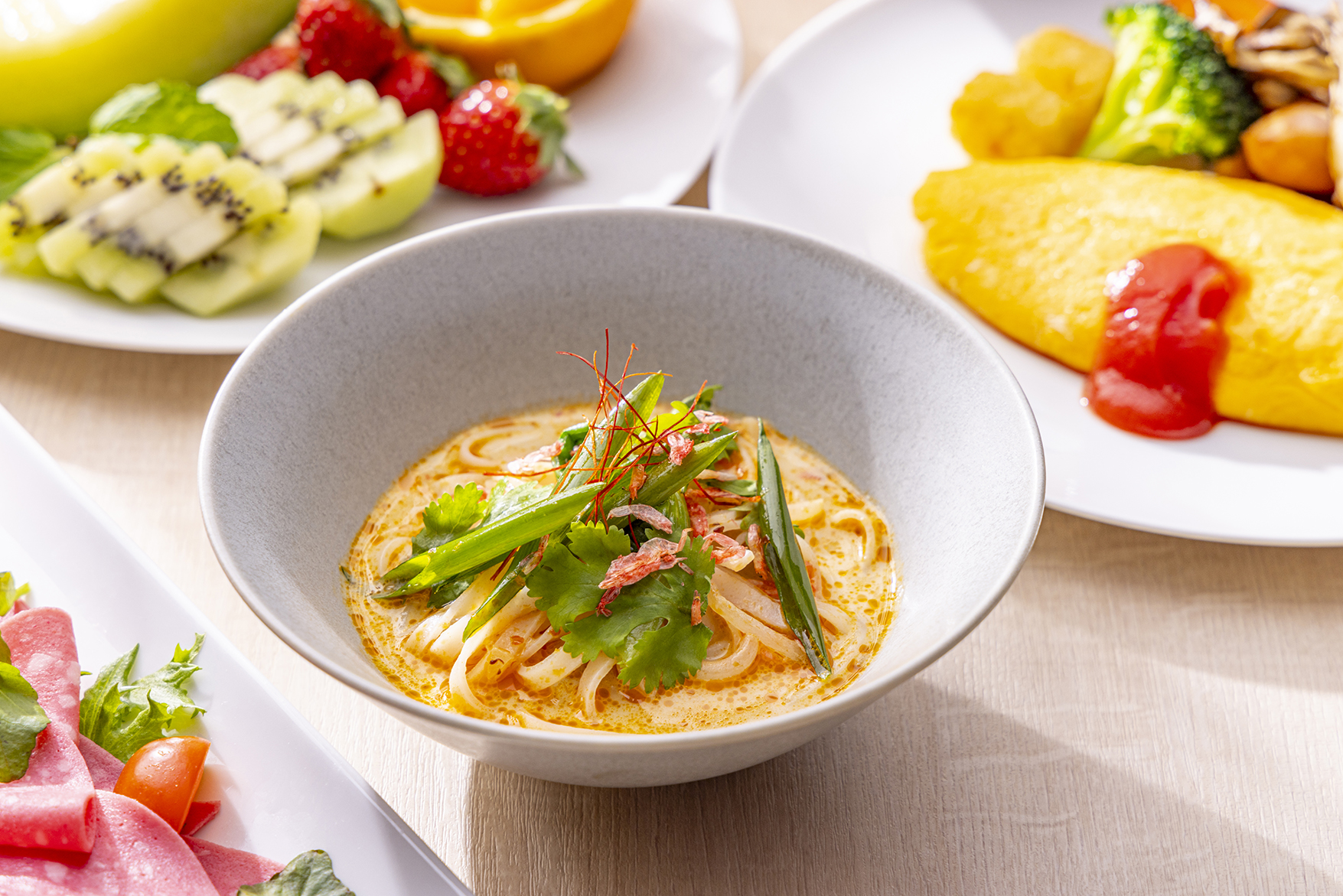 朝食ビュッフェ　60種類以上のメニューからお好きなものをお好きなだけ