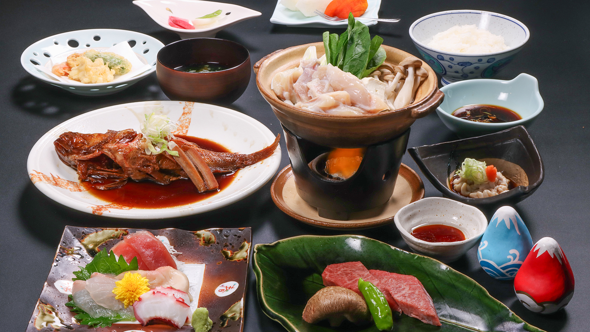 #冬季プラングレードアップ　温かい冬の料理と宮城県産黒毛和牛を使用した贅沢なコース